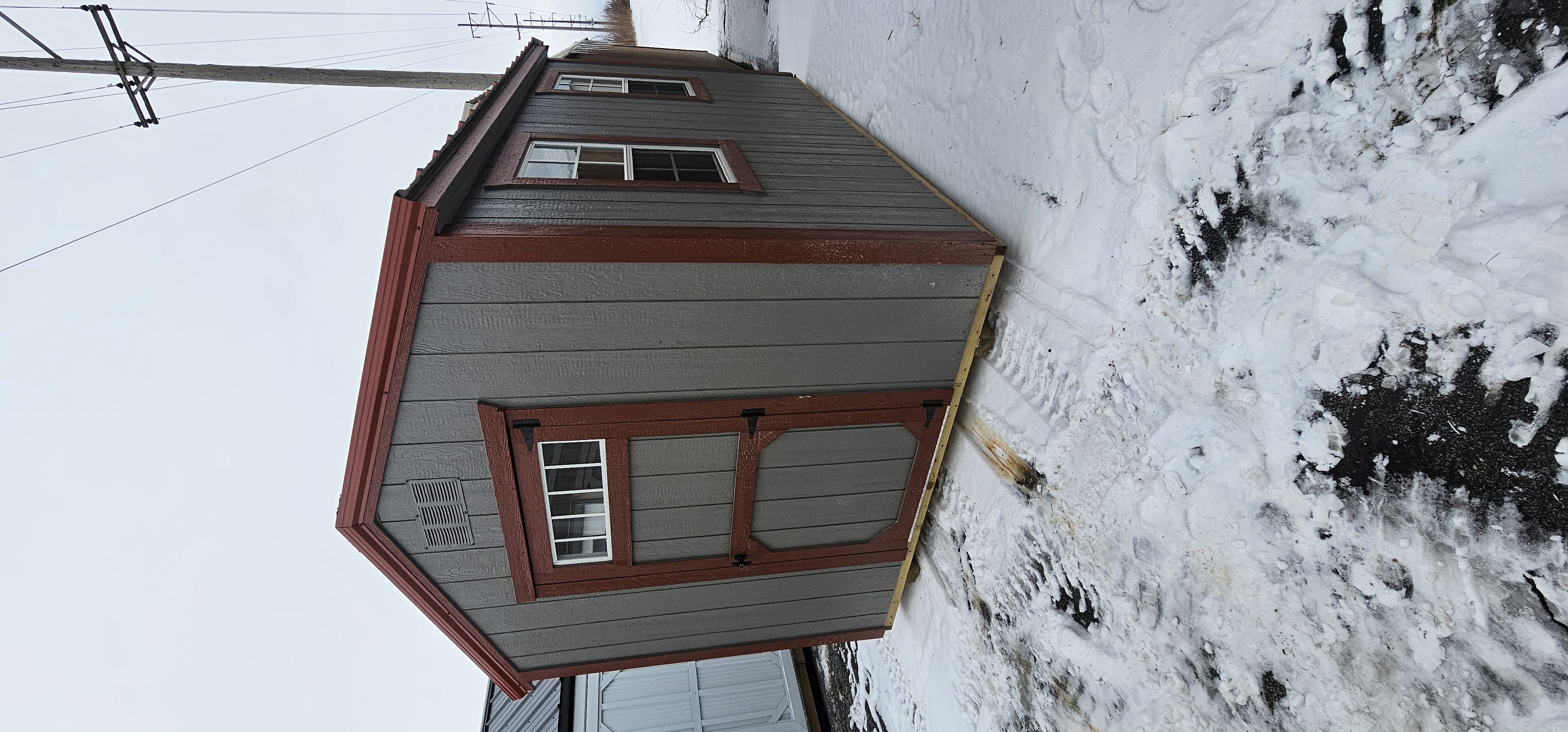 Modern Chicken Coop/Utility Style