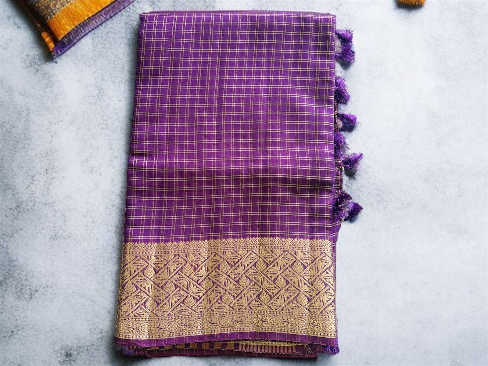 Purple Checked Vintage Collection