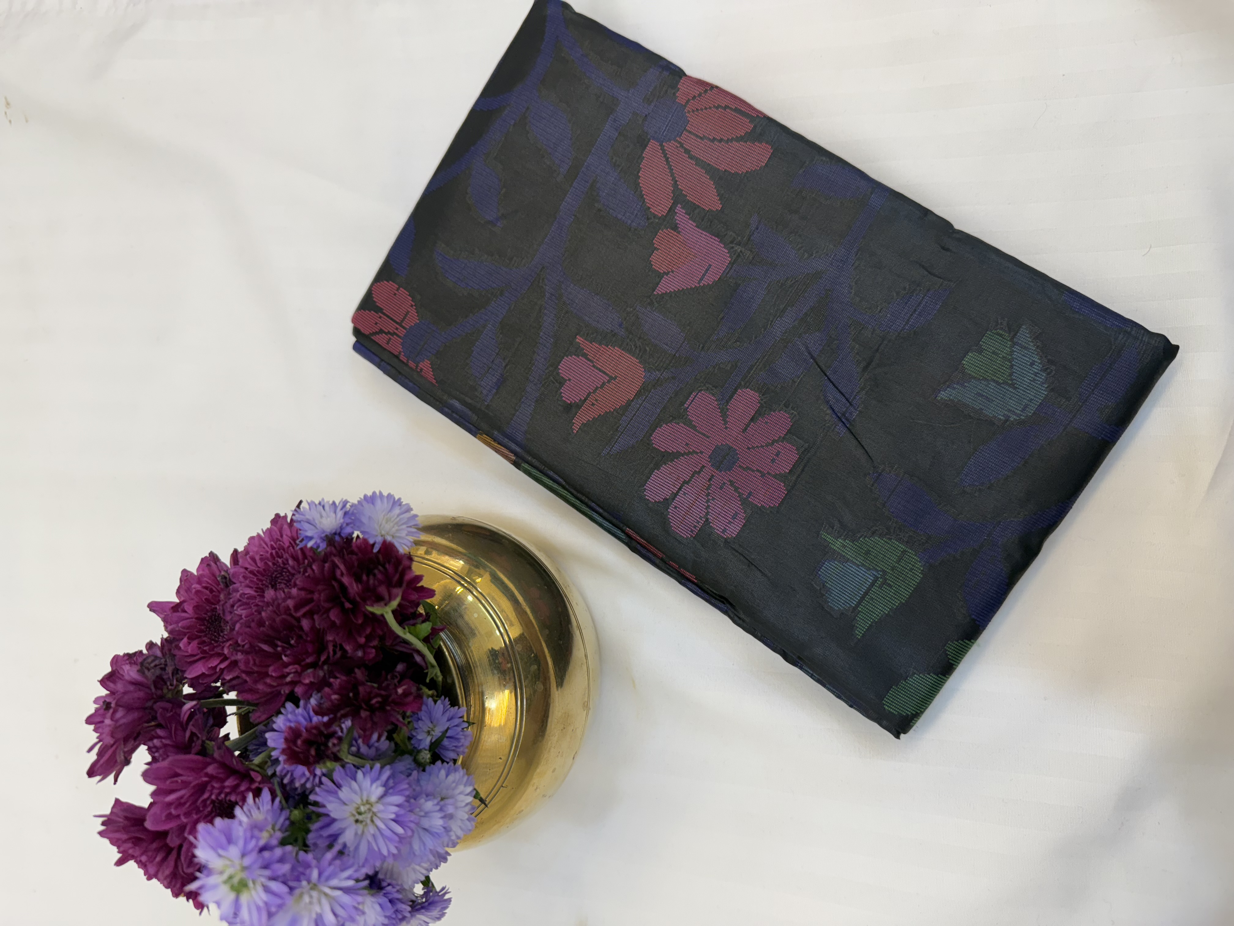 Handwoven Kashmir 50-50 Saree