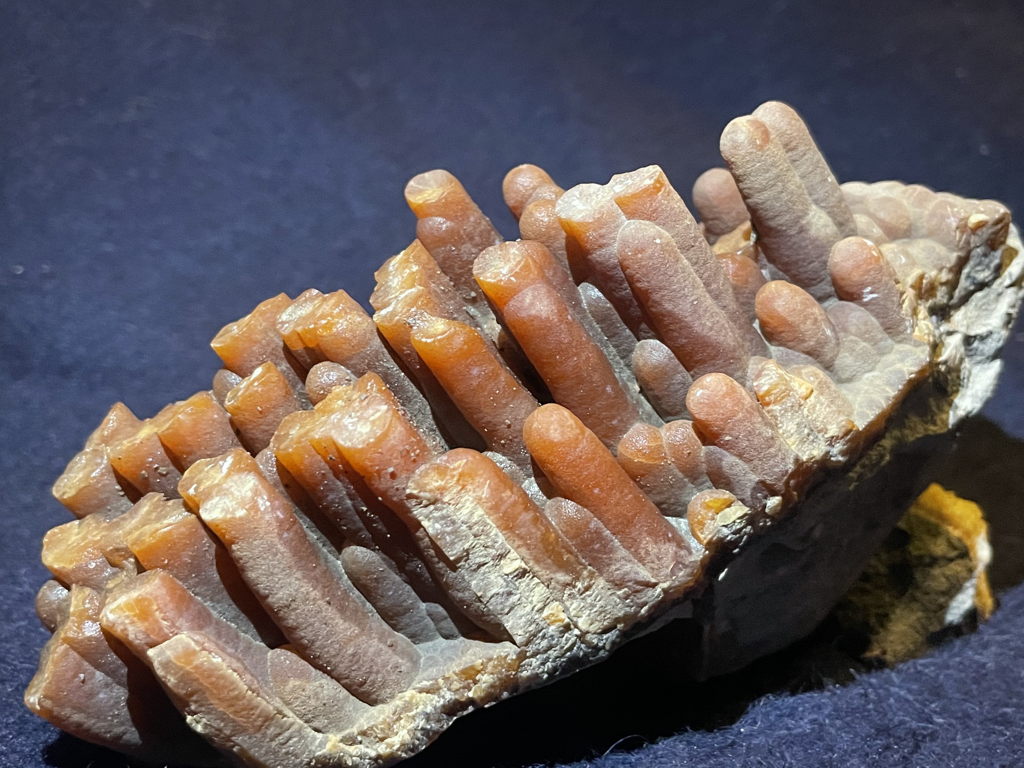 23A - Red Calcite Stalactite