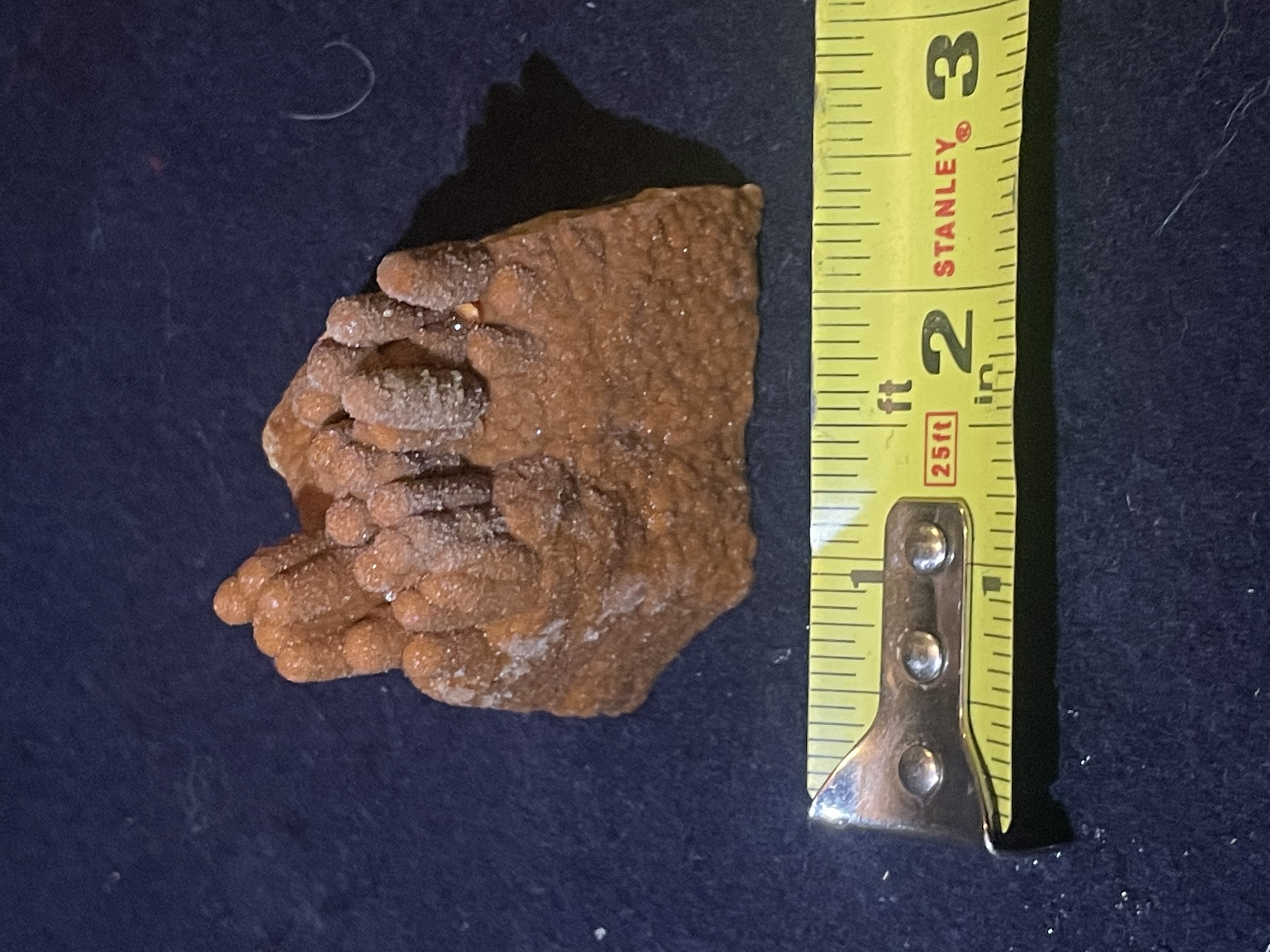 10B - Orange Calcite Stalactite