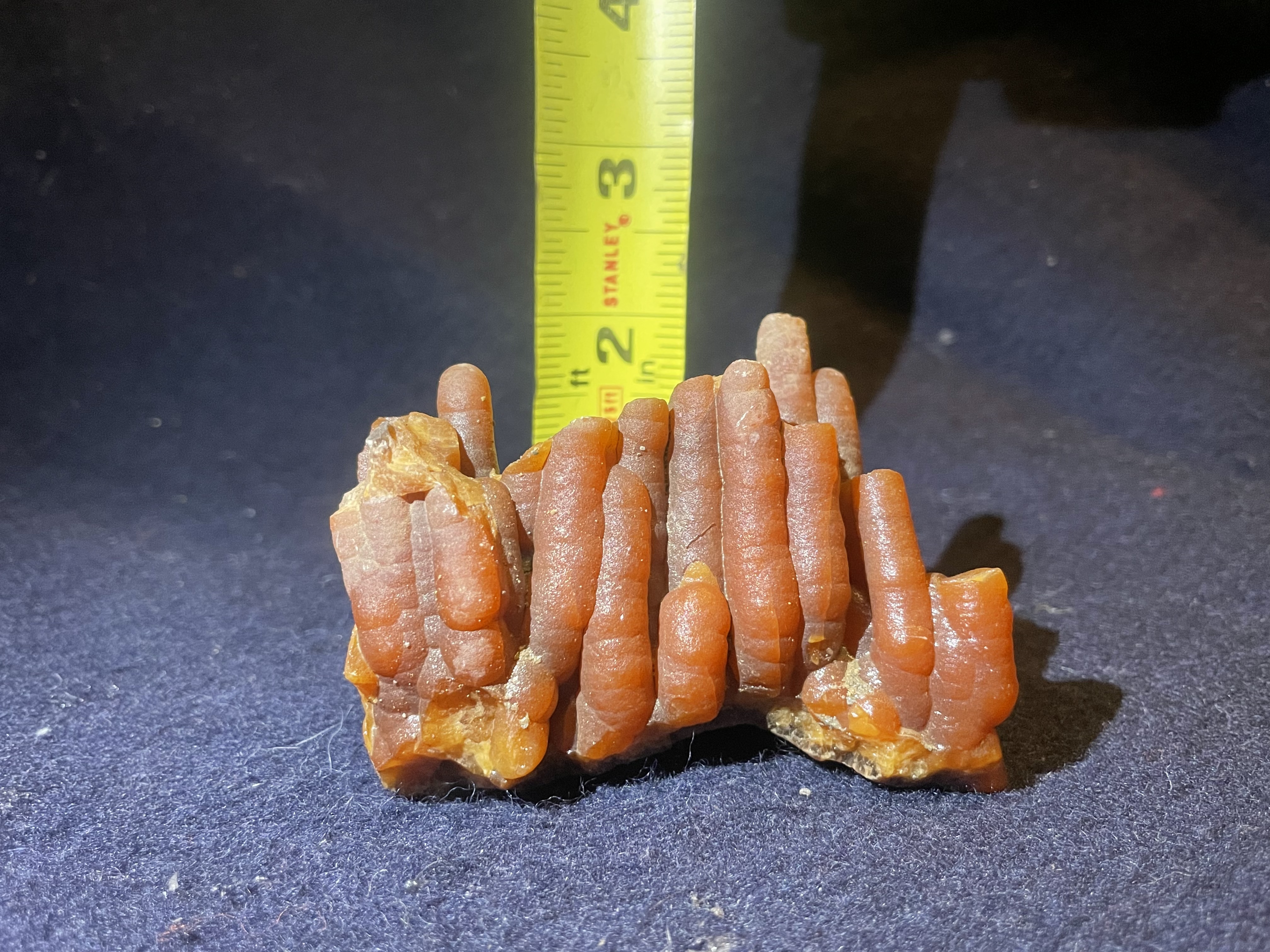 7A - Red Calcite Stalactite