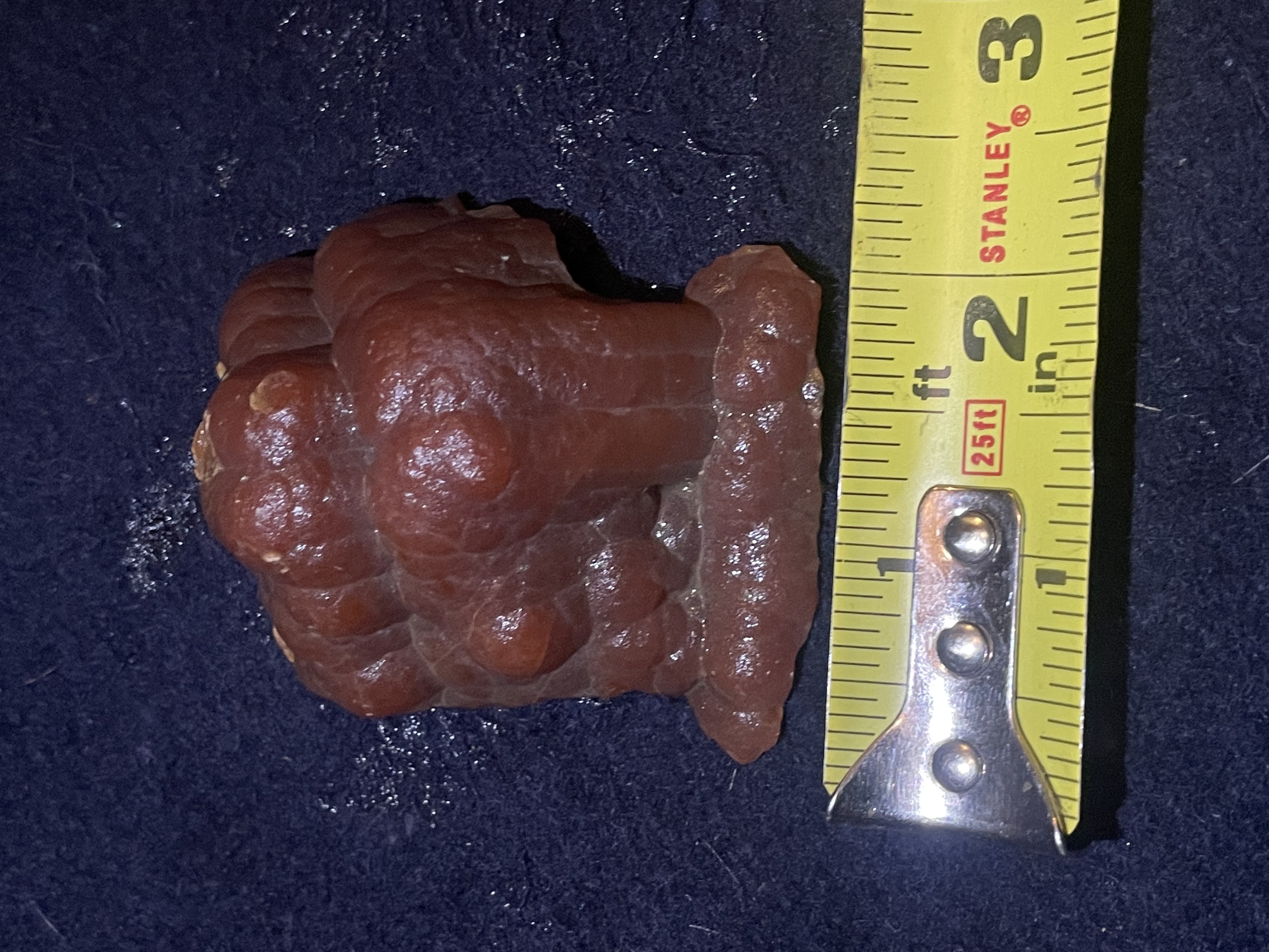 22A - Red Calcite Stalactite