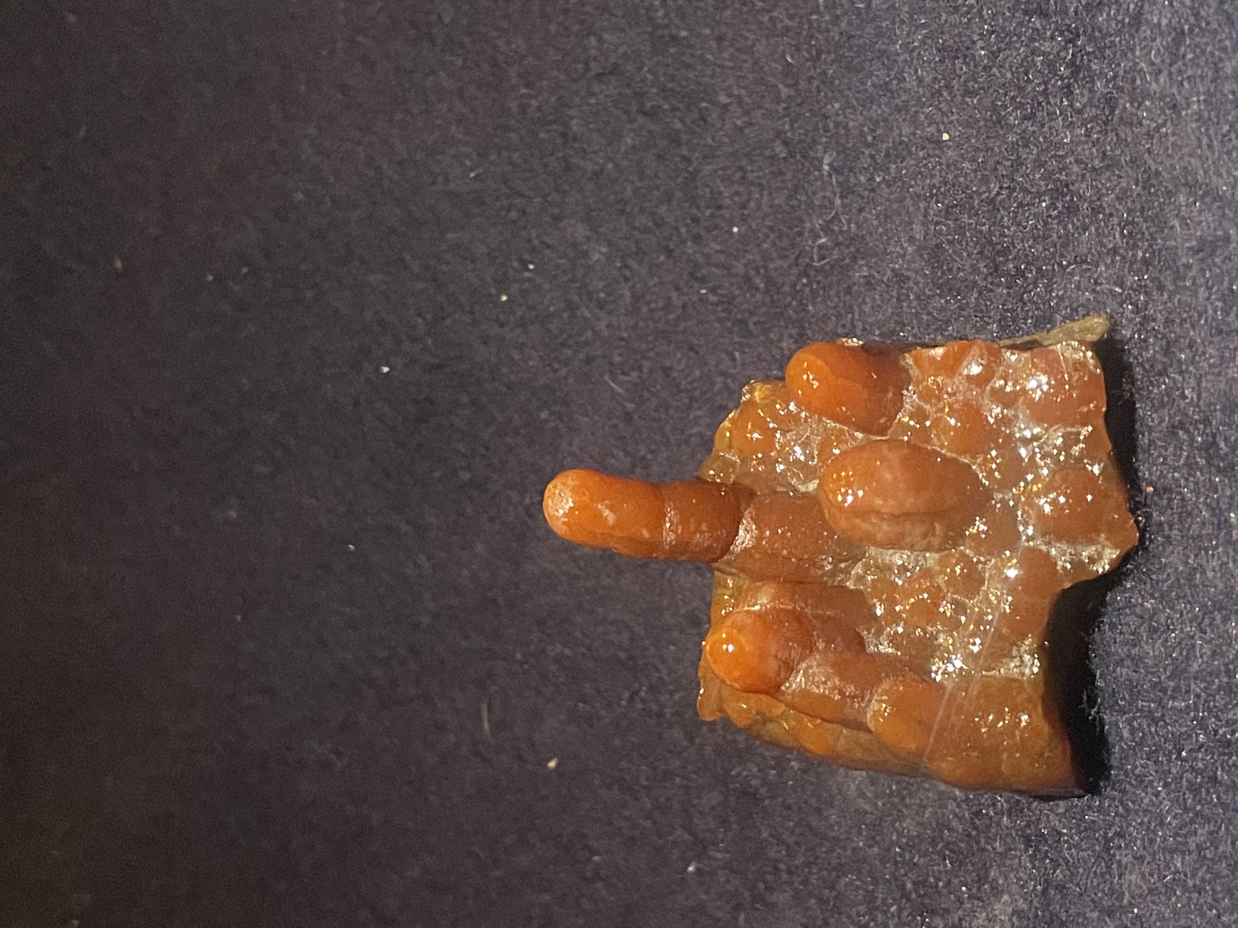 A18 - Red Calcite Stalactite