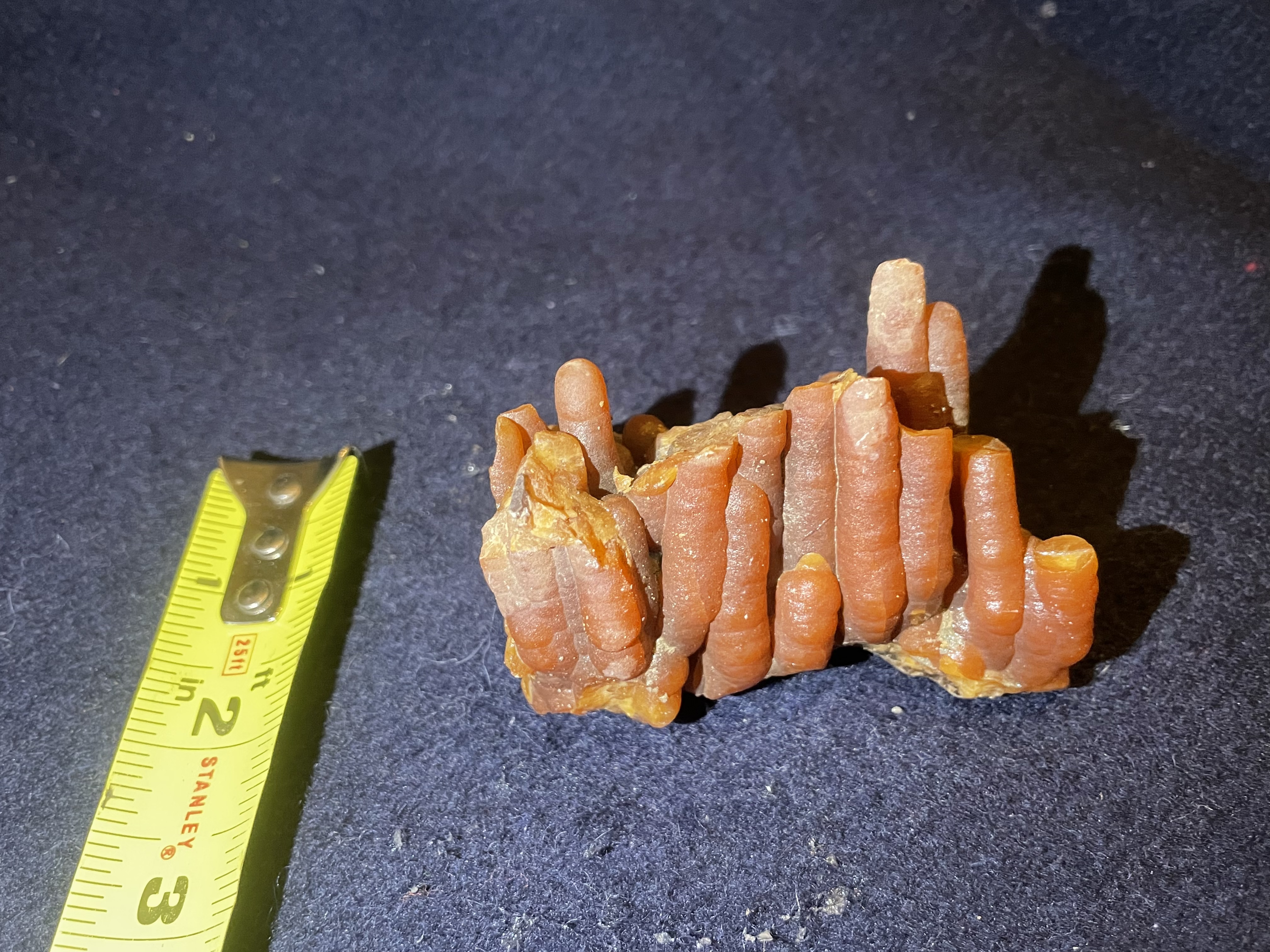 7A - Red Calcite Stalactite