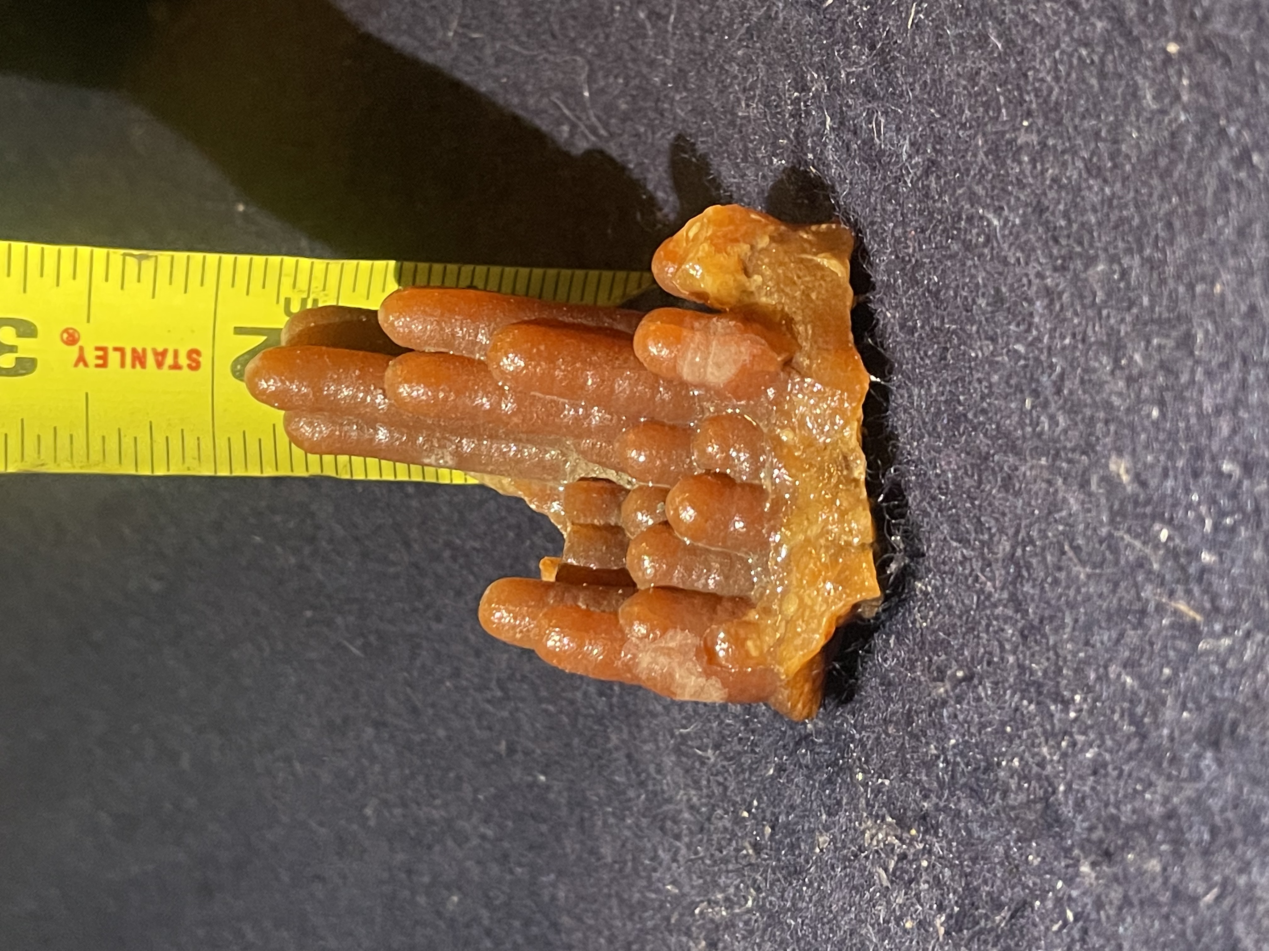 20A - Red Calcite Stalactite