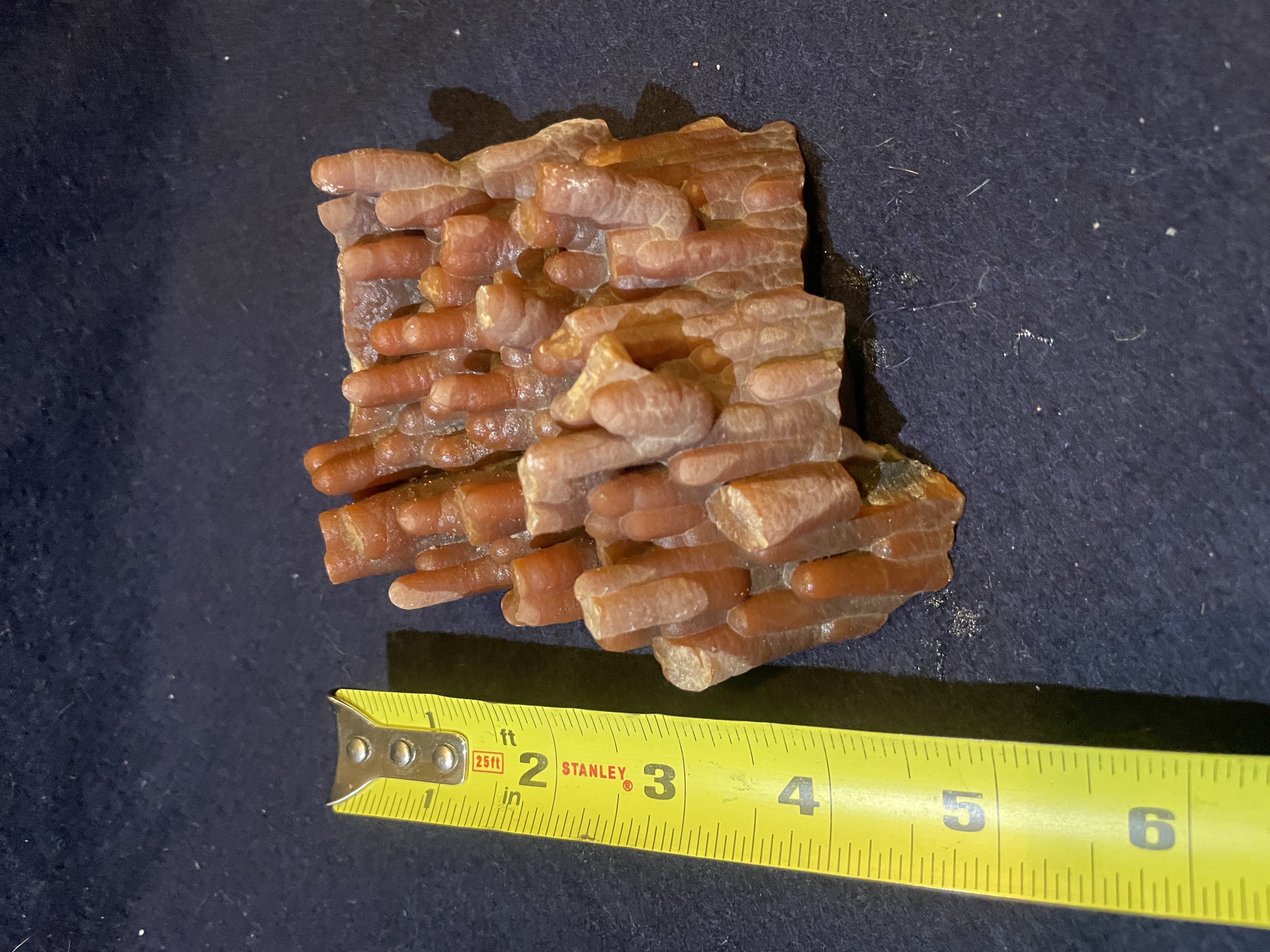 2A - Red Calcite Stalactite