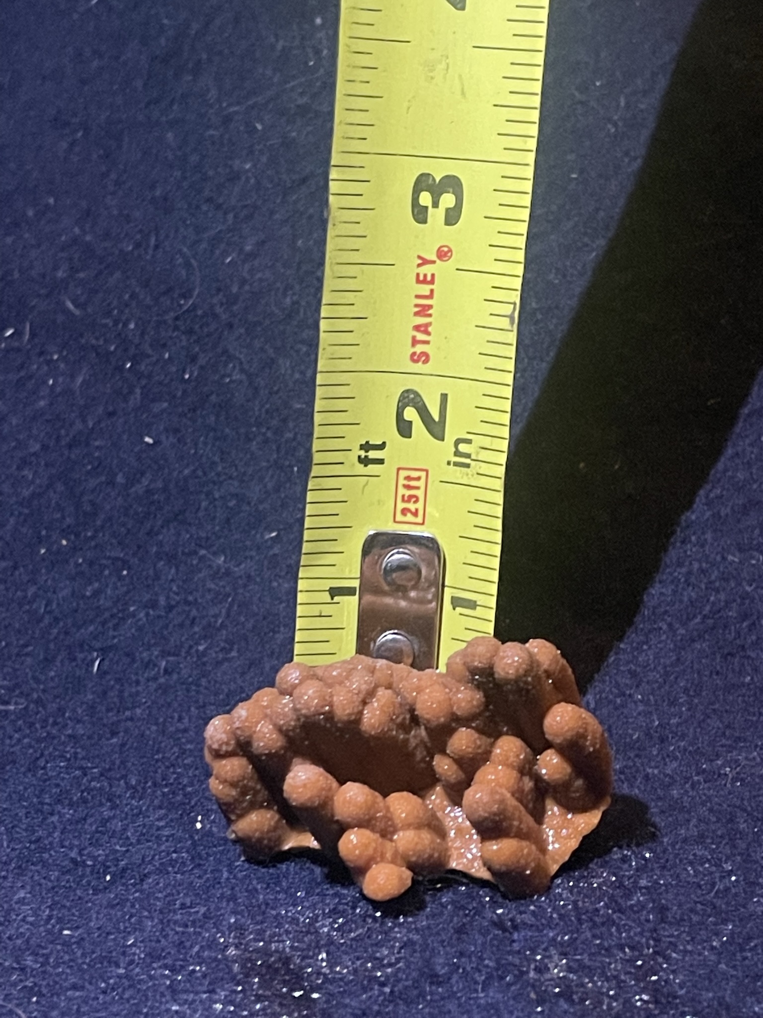 2B - Orange Calcite Stalactite