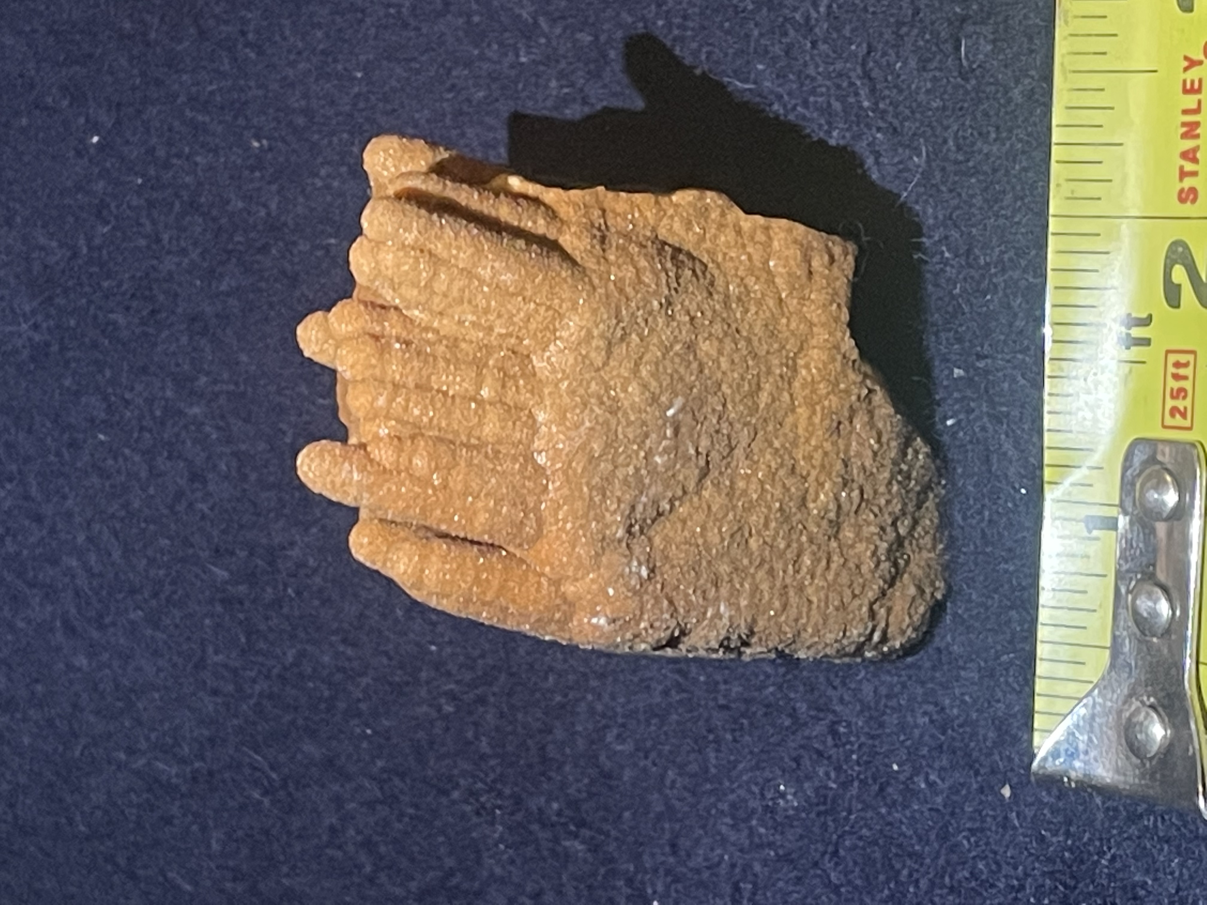 11B - Orange Calcite Stalactite