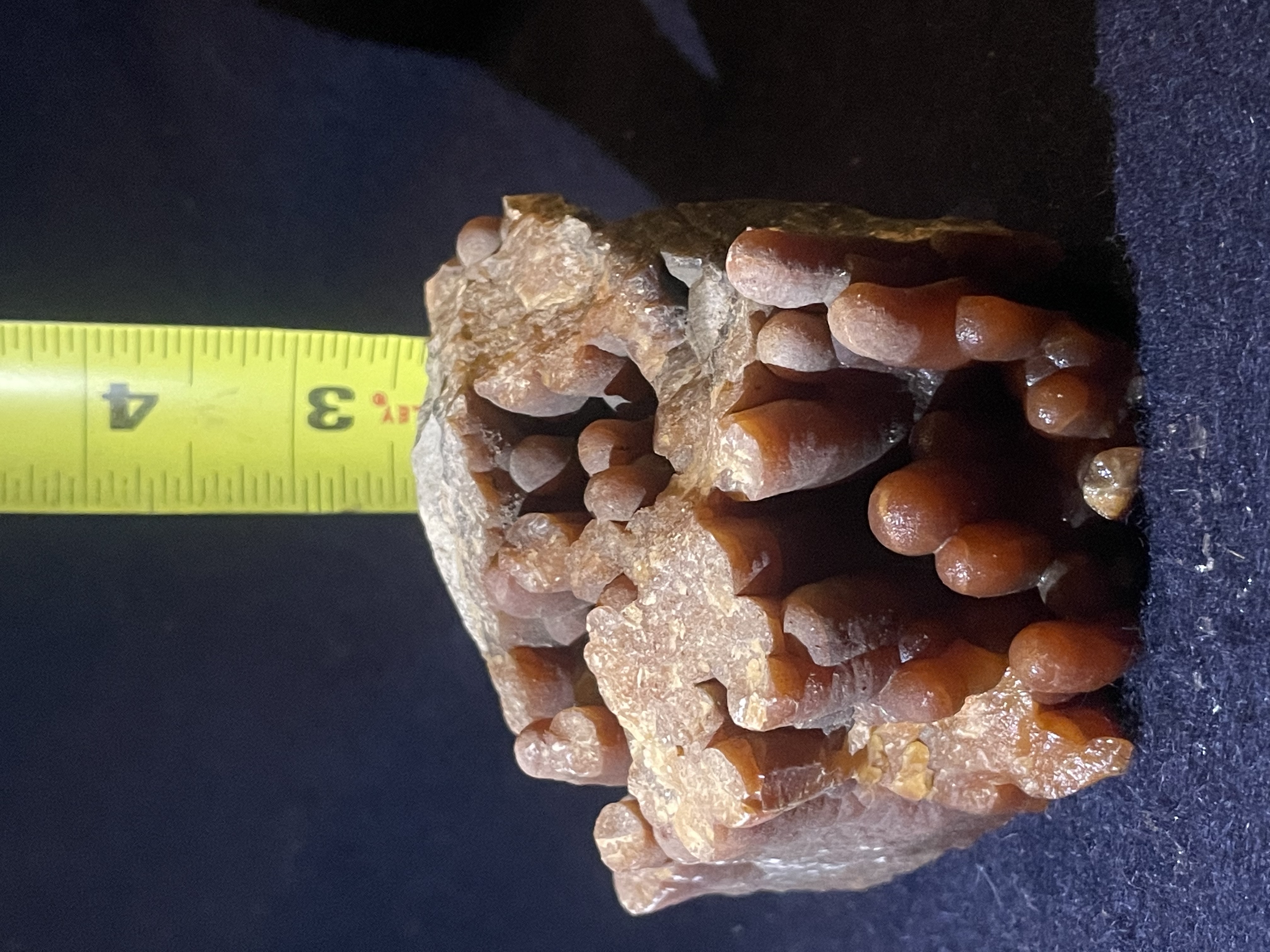 6A - Red Calcite Stalactite