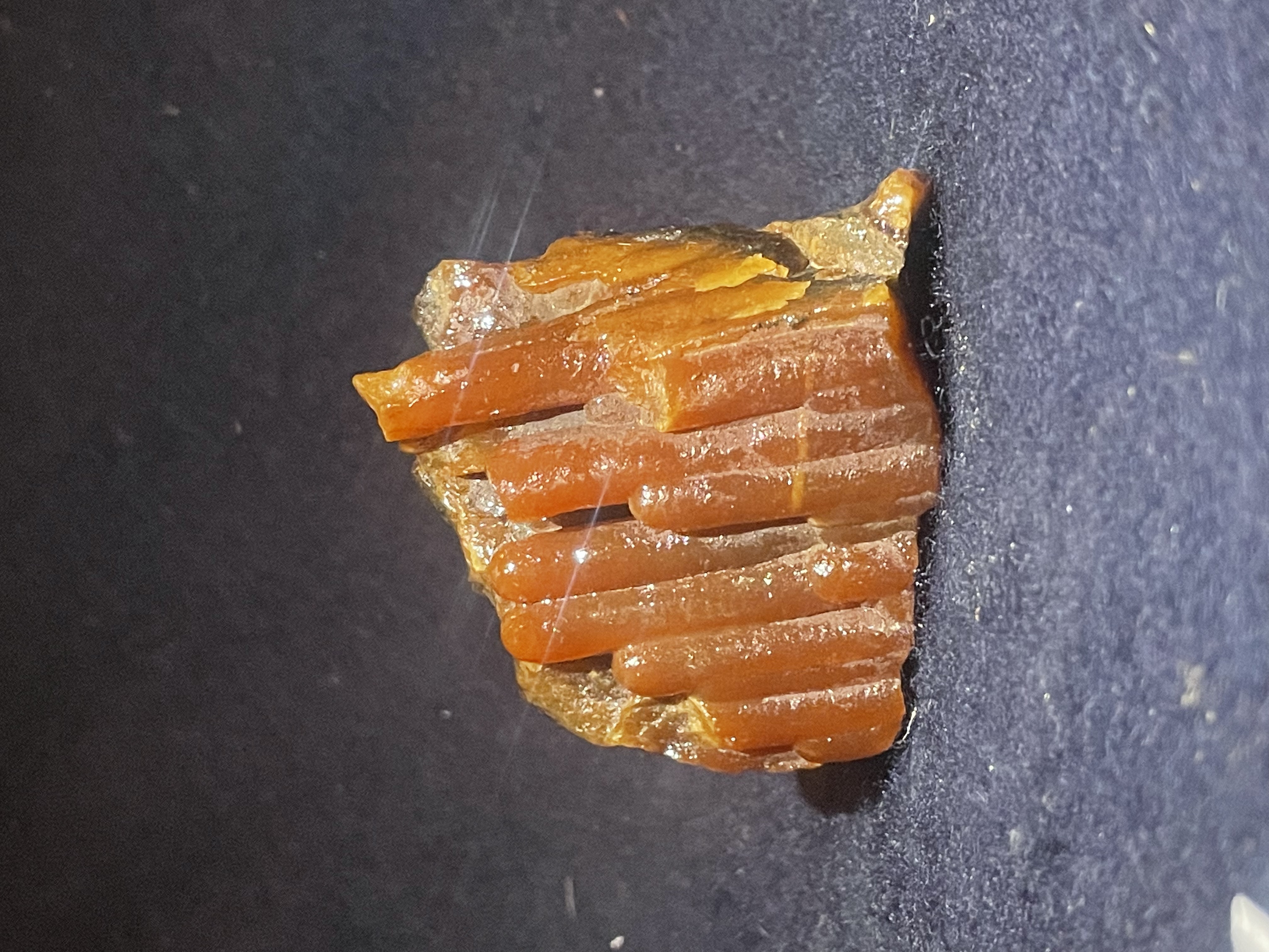 14A - Red Calcite Stalactite