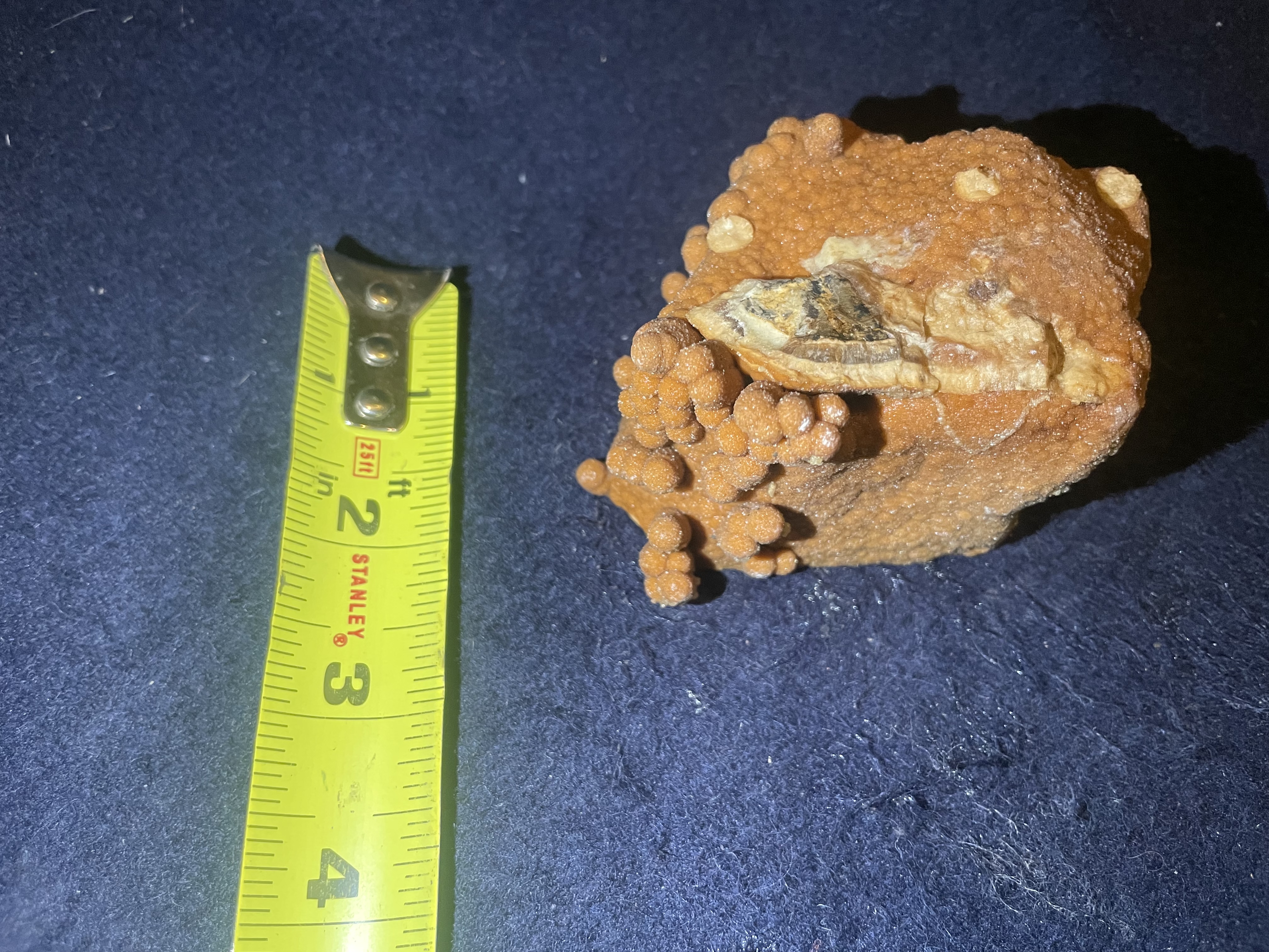 30B - Orange Calcite Stalactite