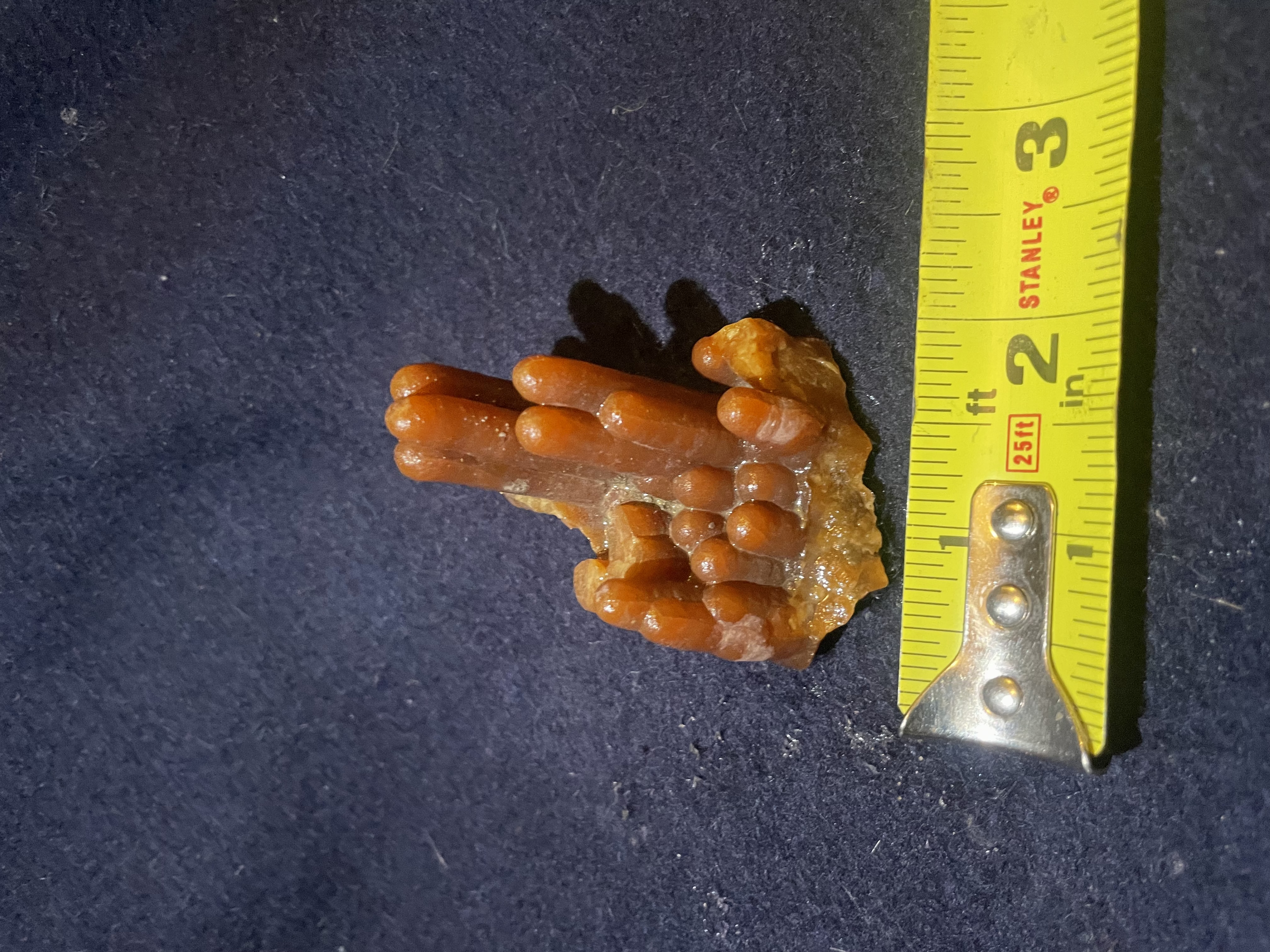 20A - Red Calcite Stalactite