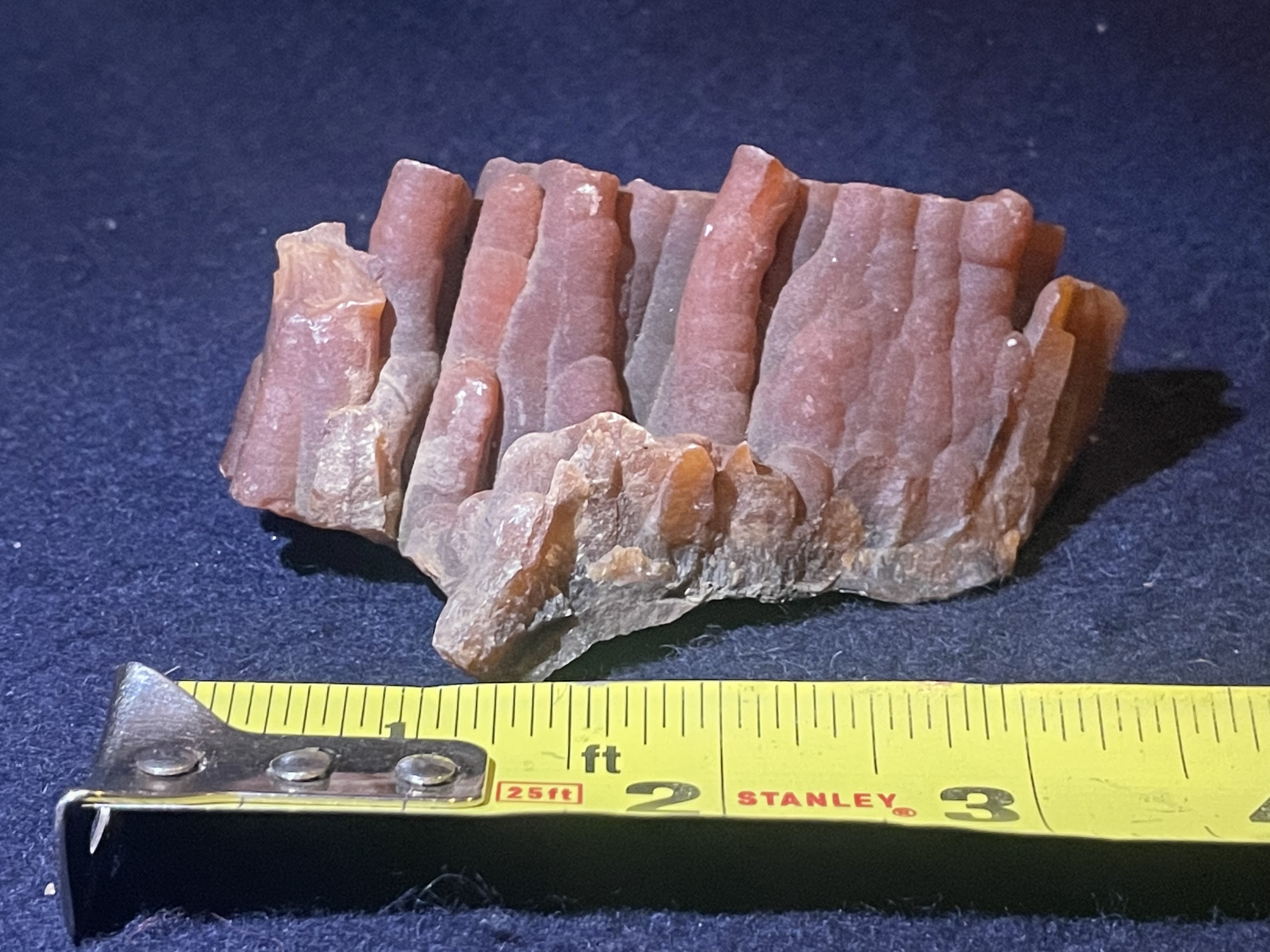 13A - Red Calcite Stalactite