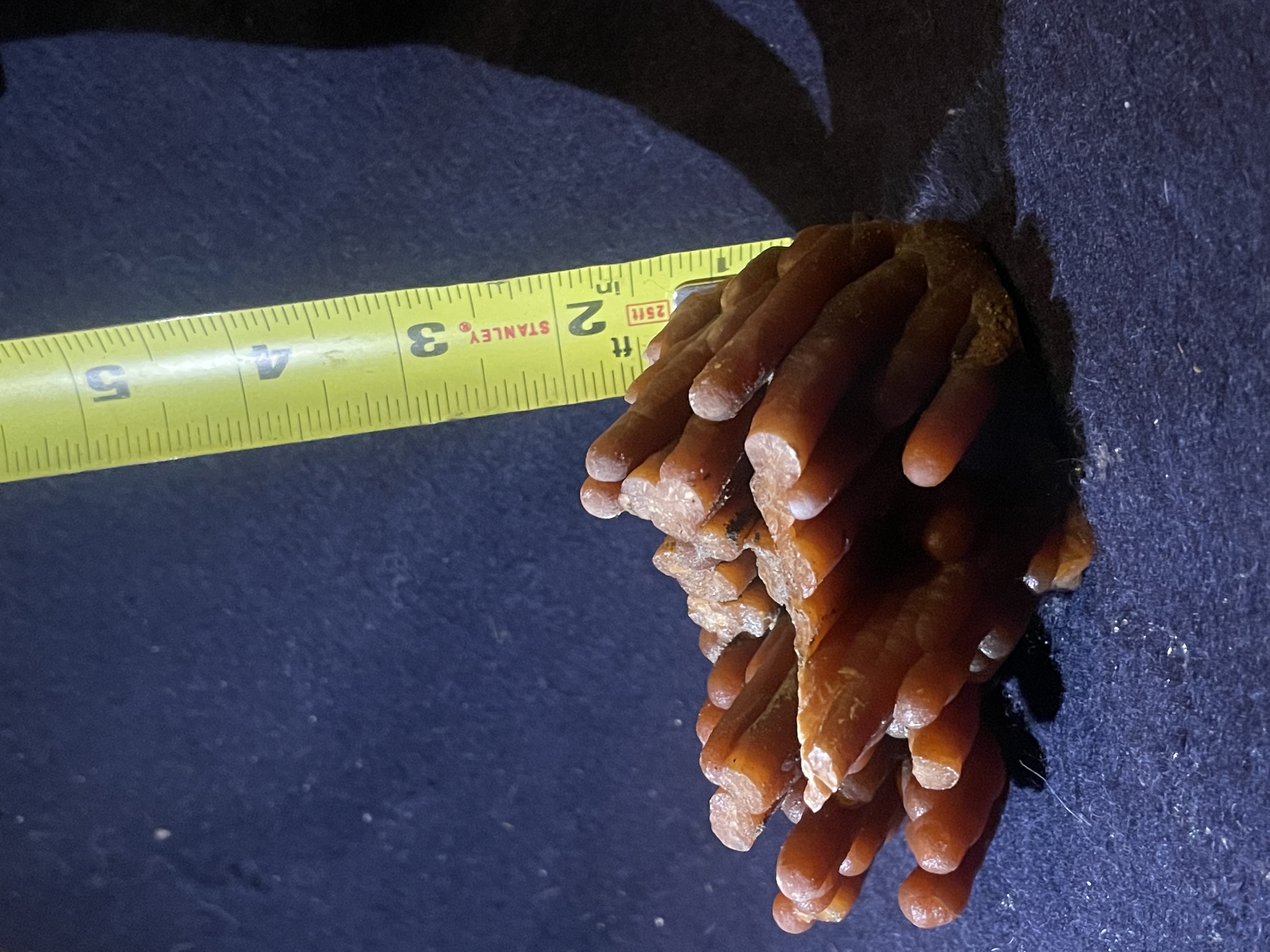 5A - Red Calcite Stalactite