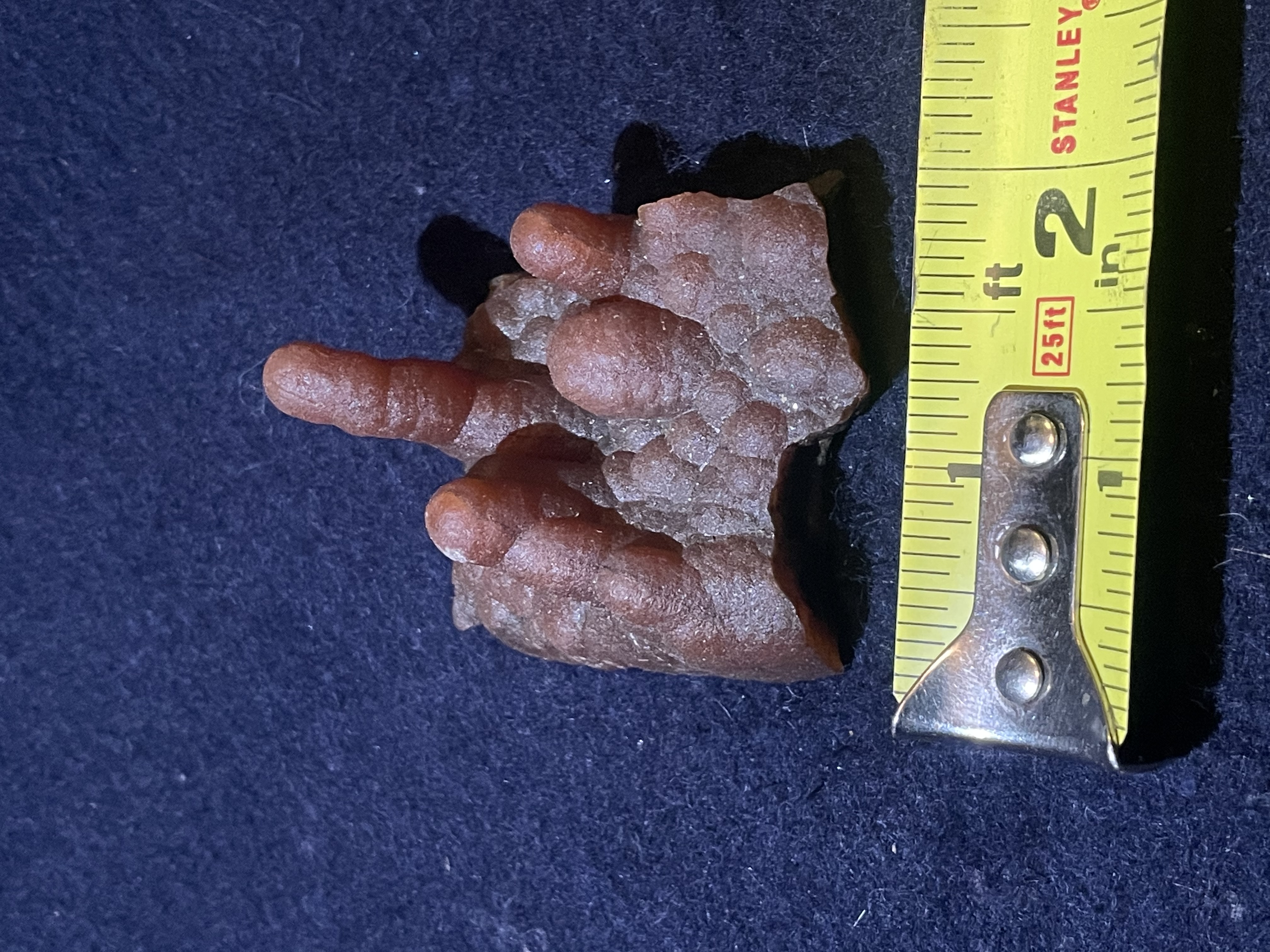 A18 - Red Calcite Stalactite