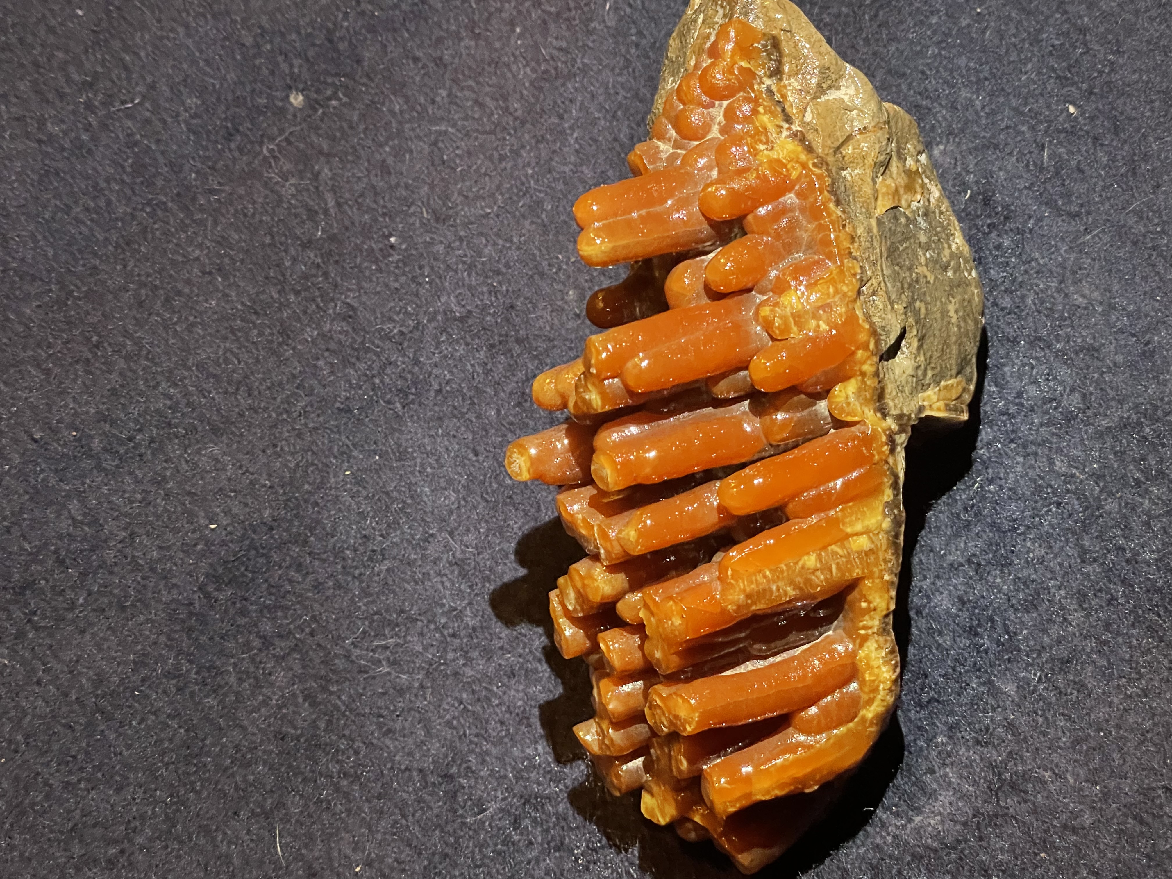 23A - Red Calcite Stalactite