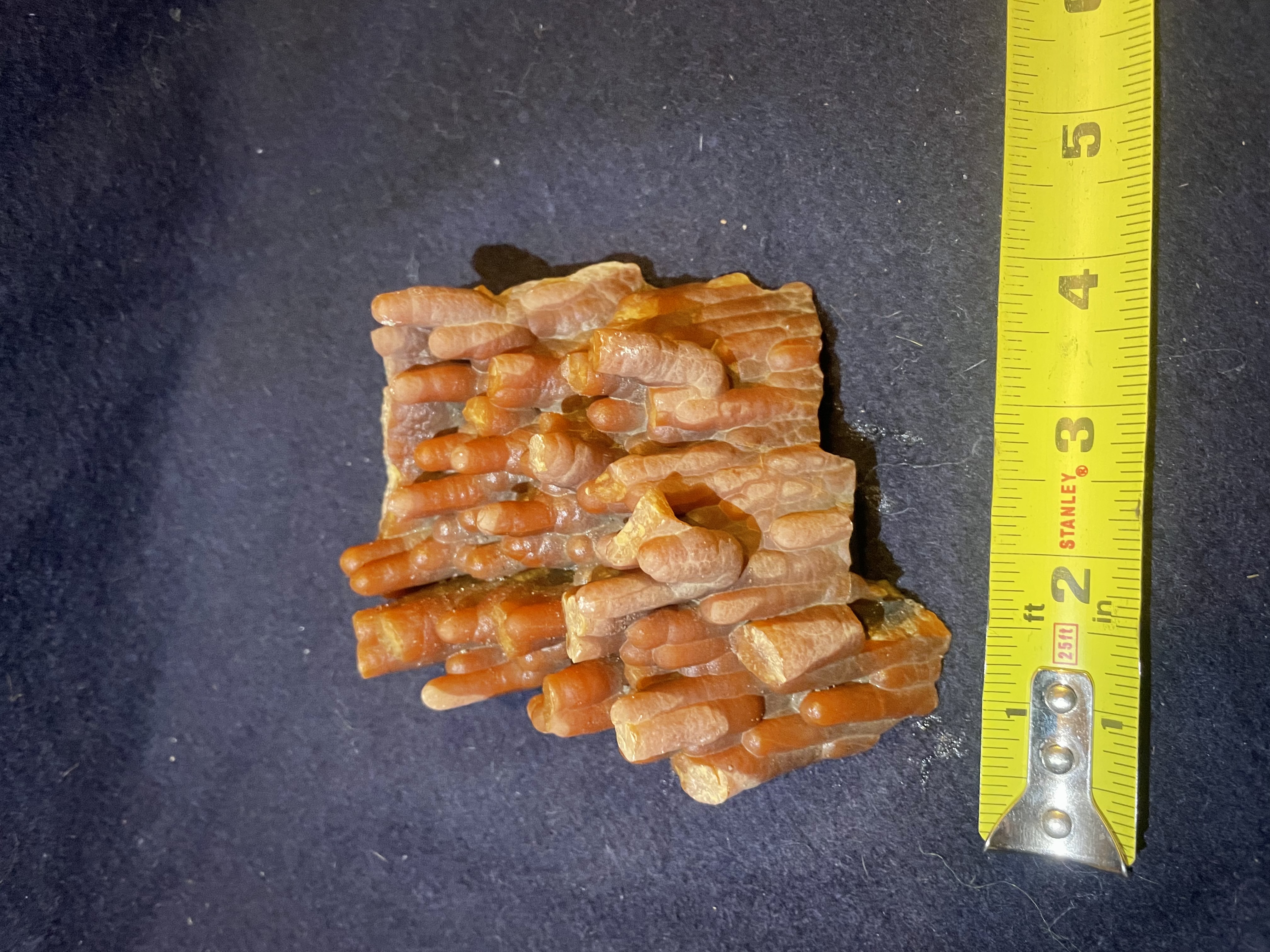 2A - Red Calcite Stalactite