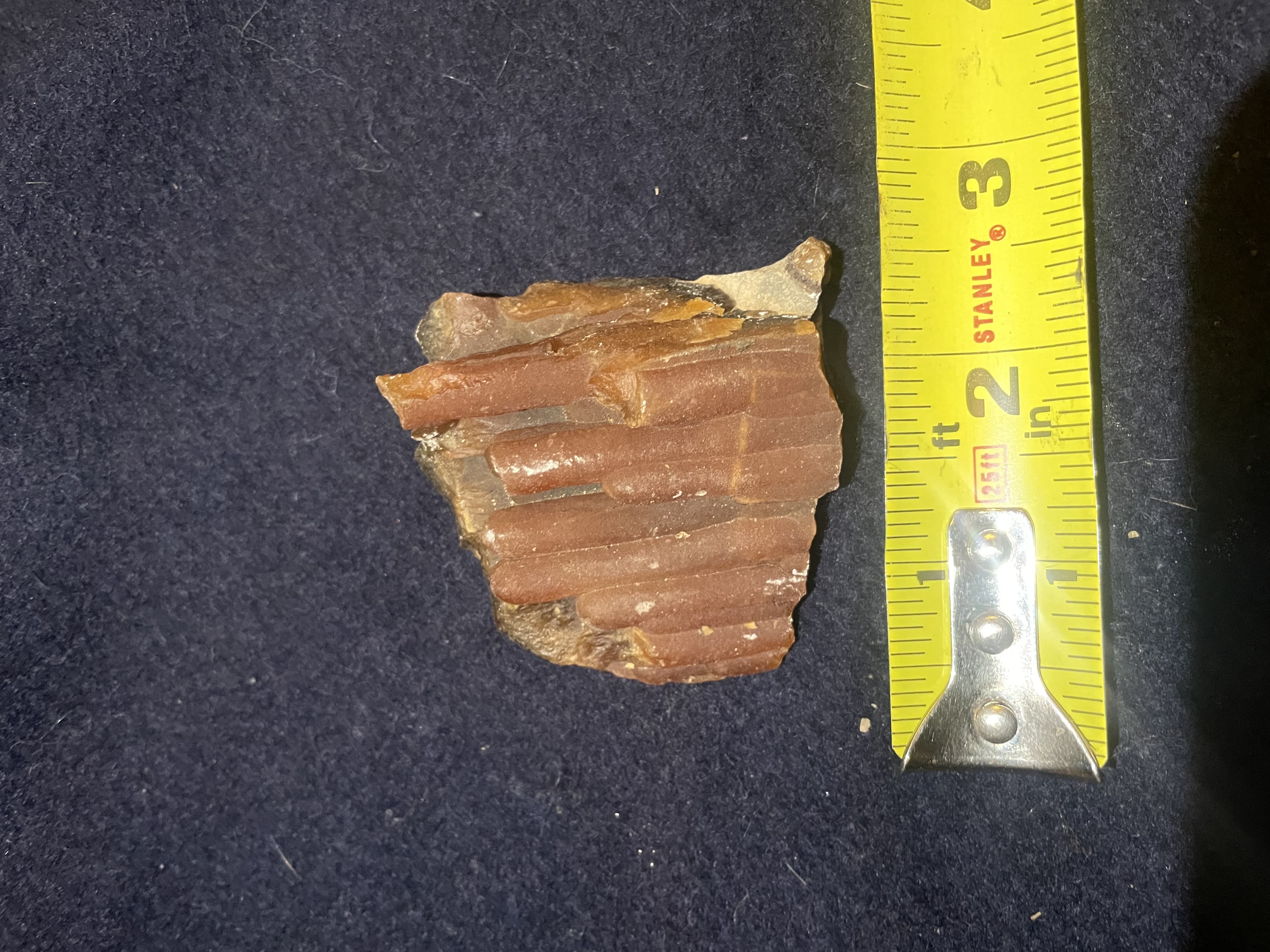 14A - Red Calcite Stalactite