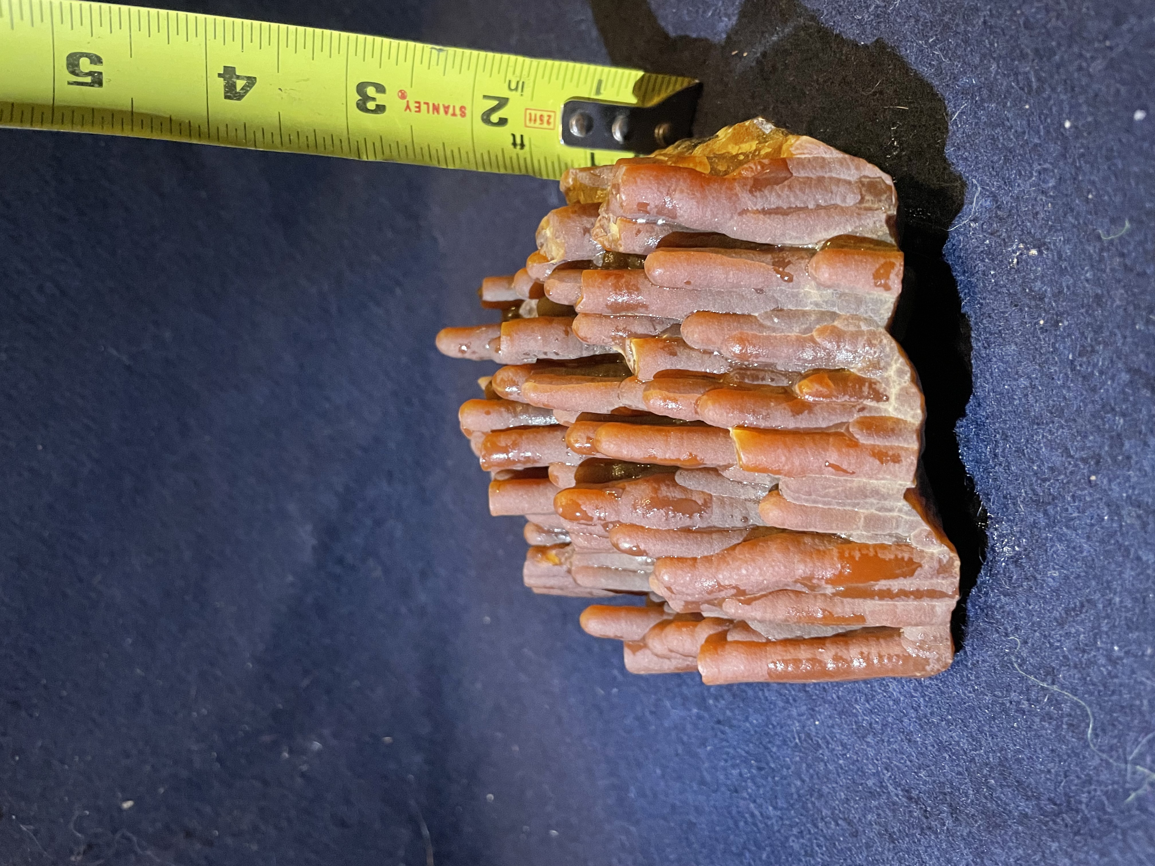 1A - Red Calcite Stalactite