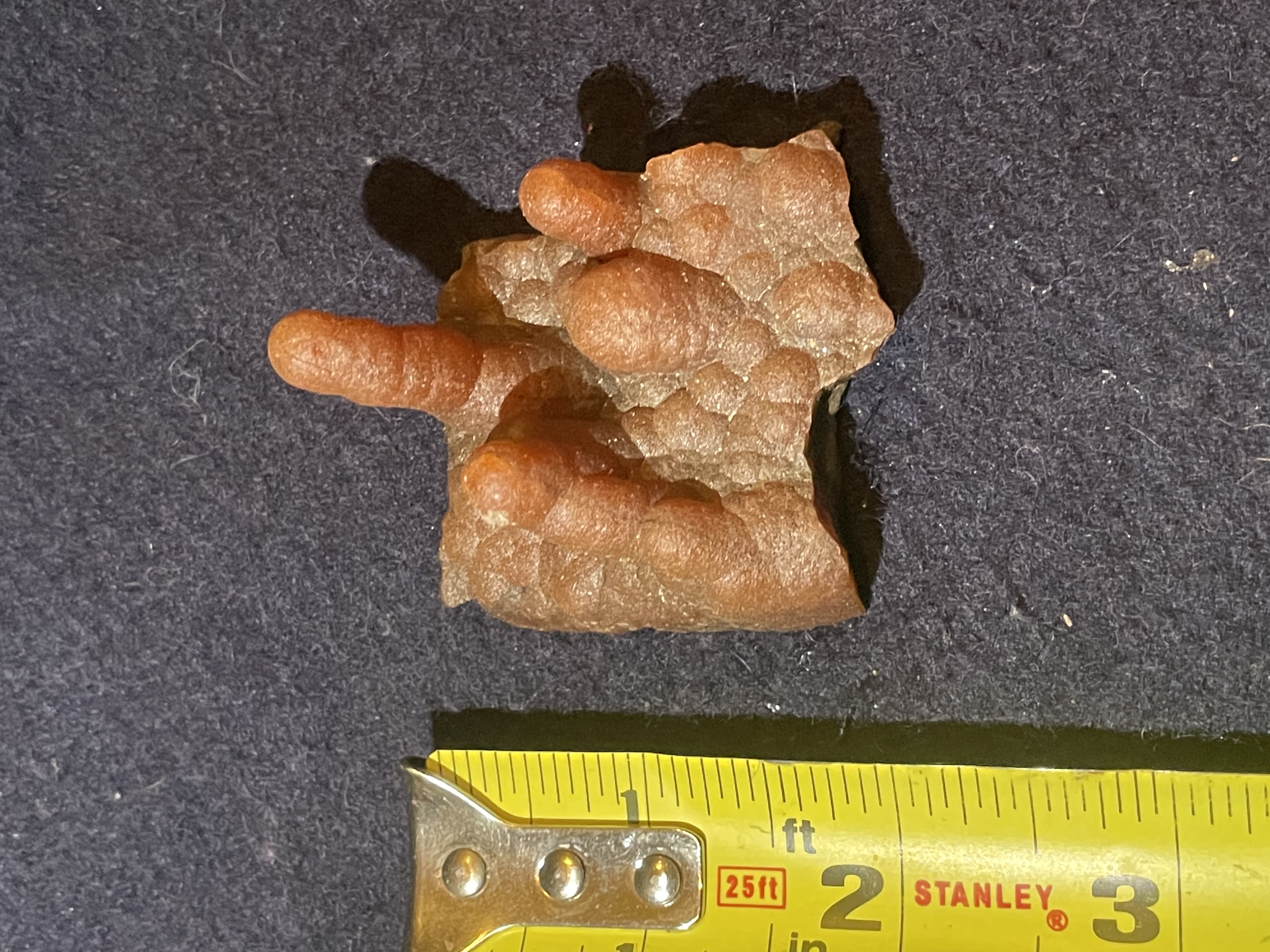 A18 - Red Calcite Stalactite