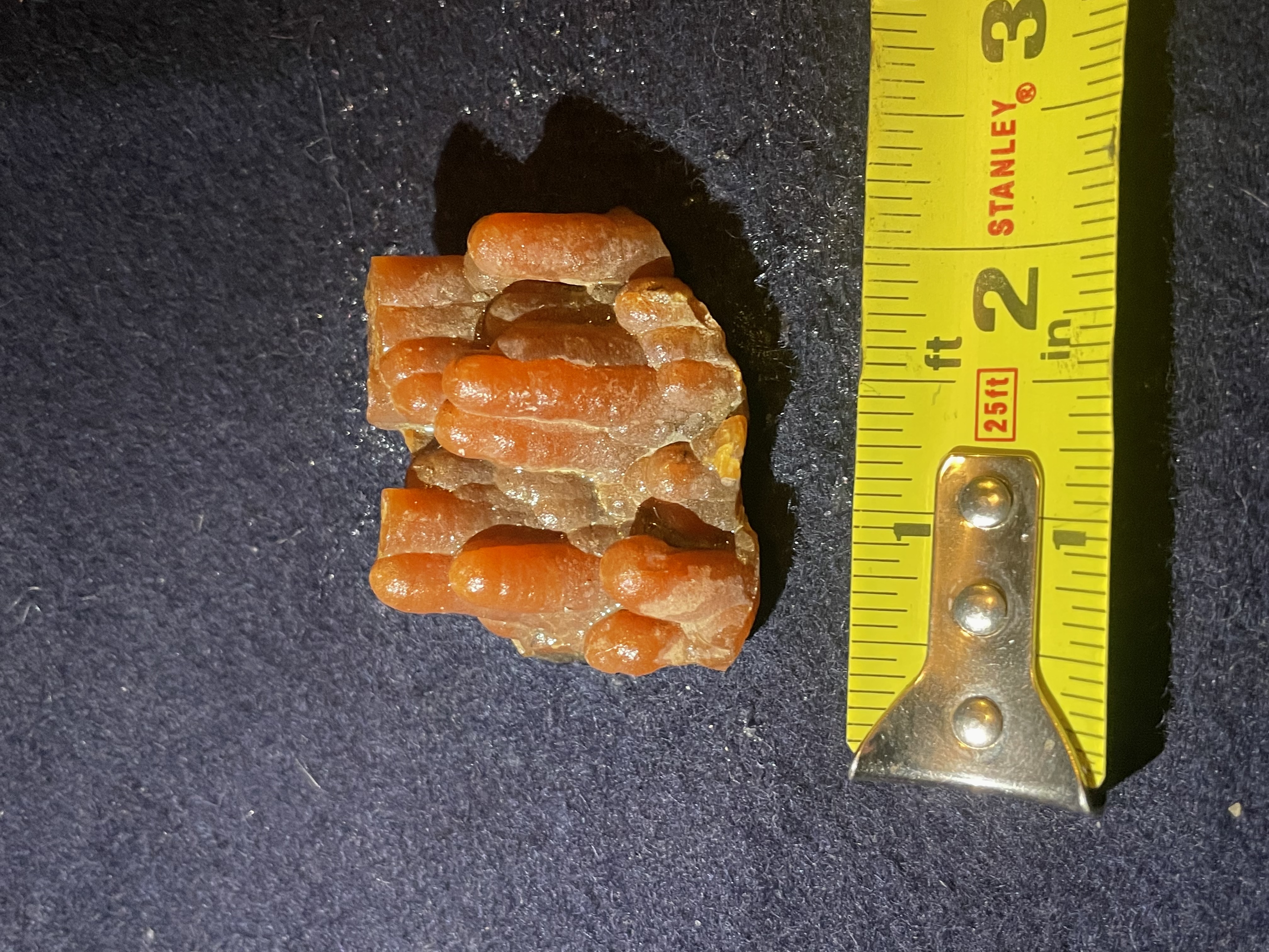 21A - Red Calcite Stalactite