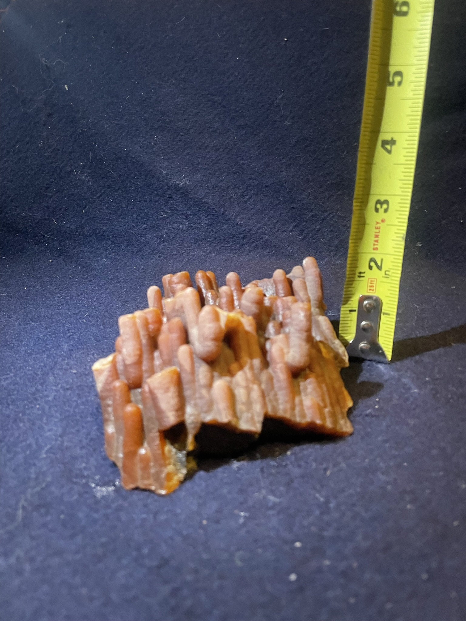 2A - Red Calcite Stalactite