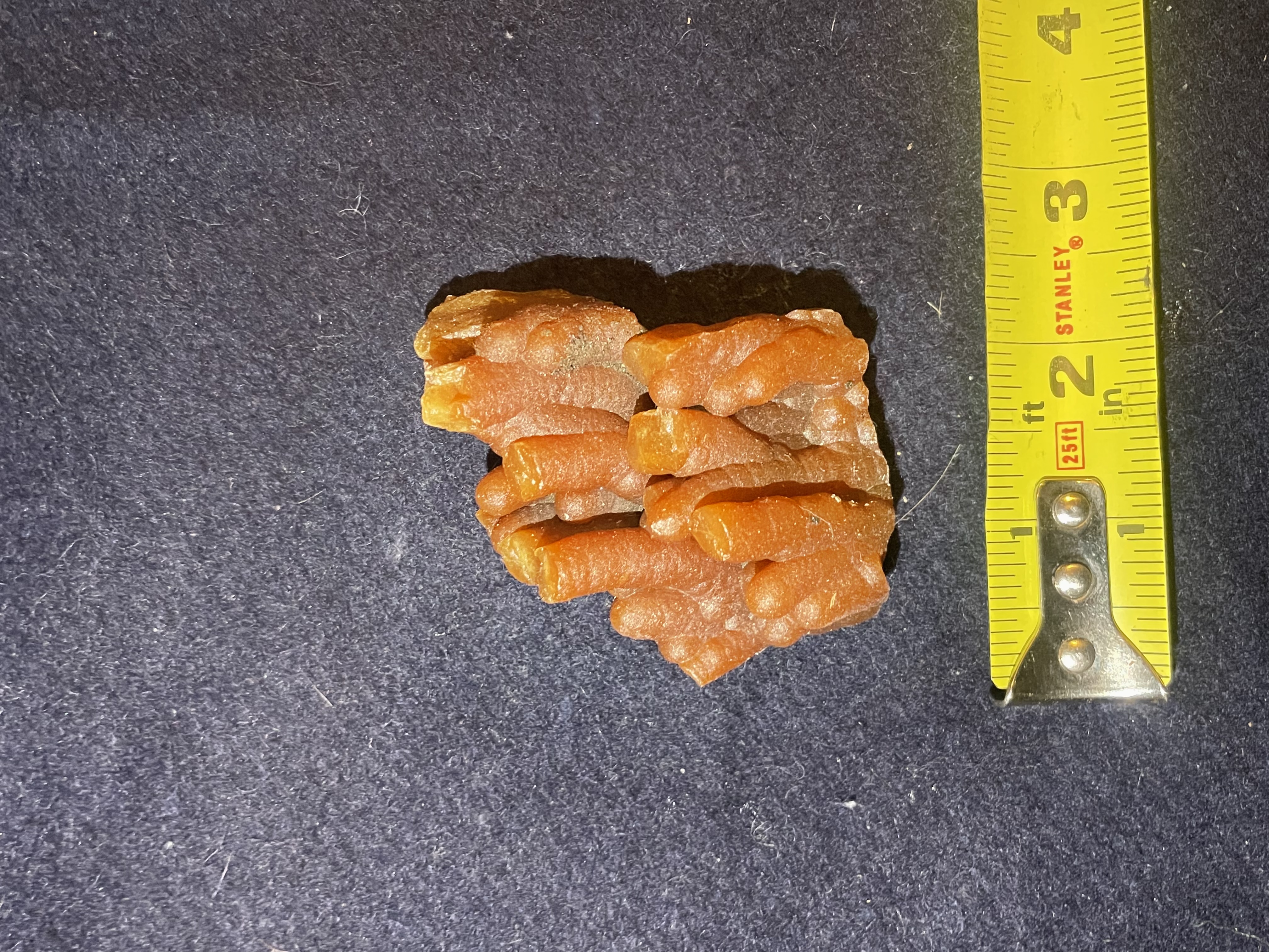 12A - Red Calcite Stalactite