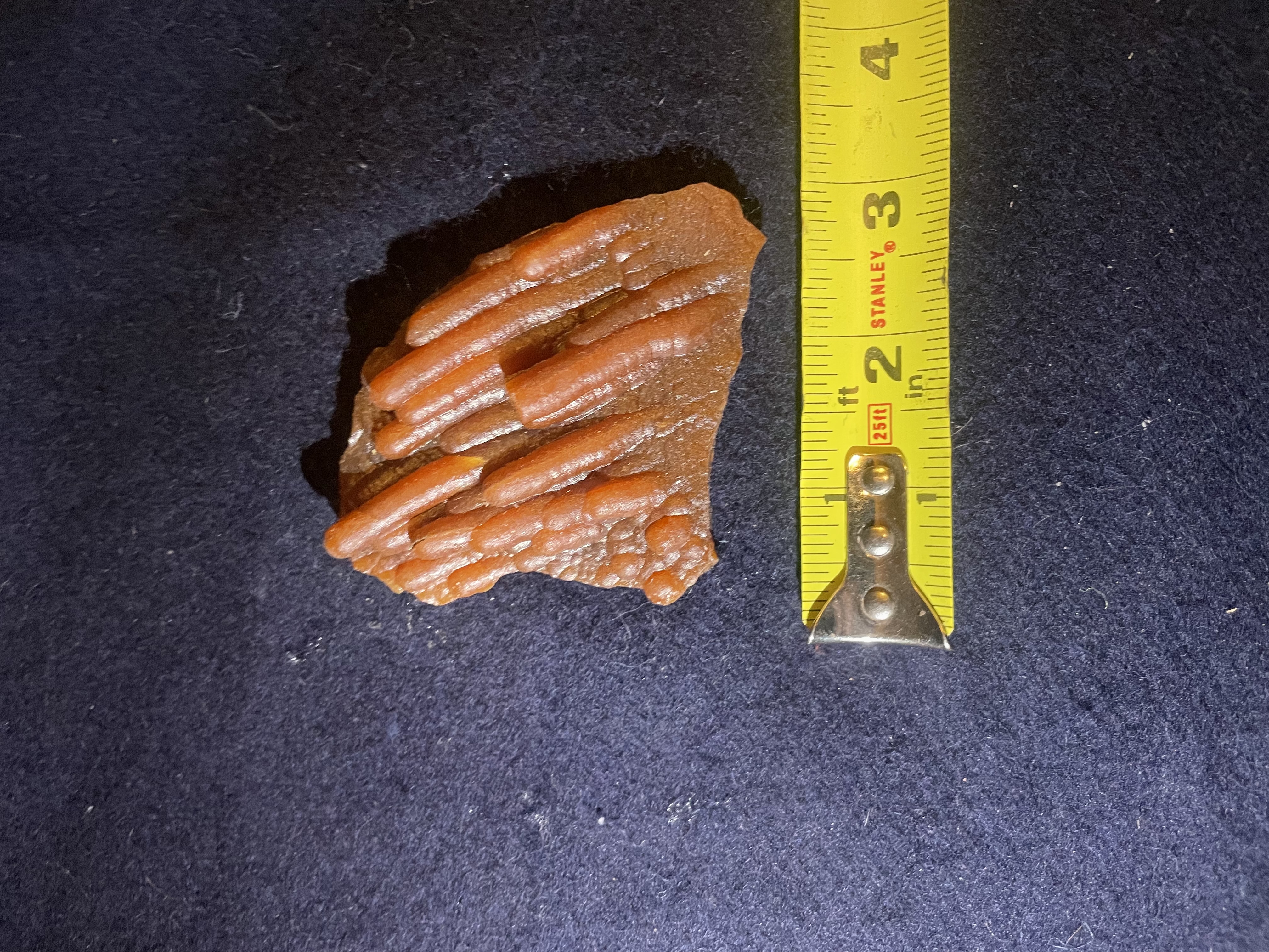 10A - Red Calcite Stalactite