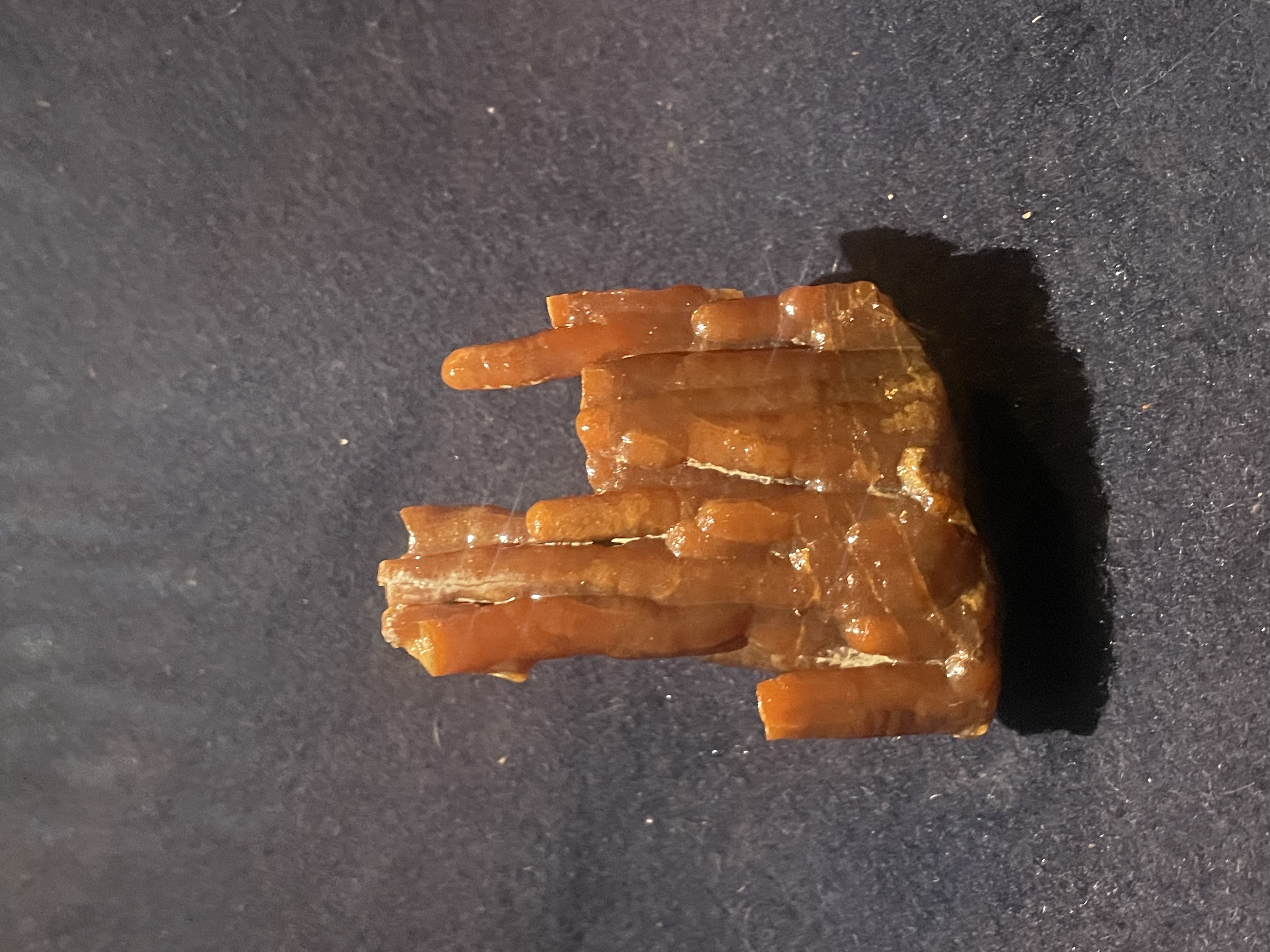 24A - Red Calcite Stalactite