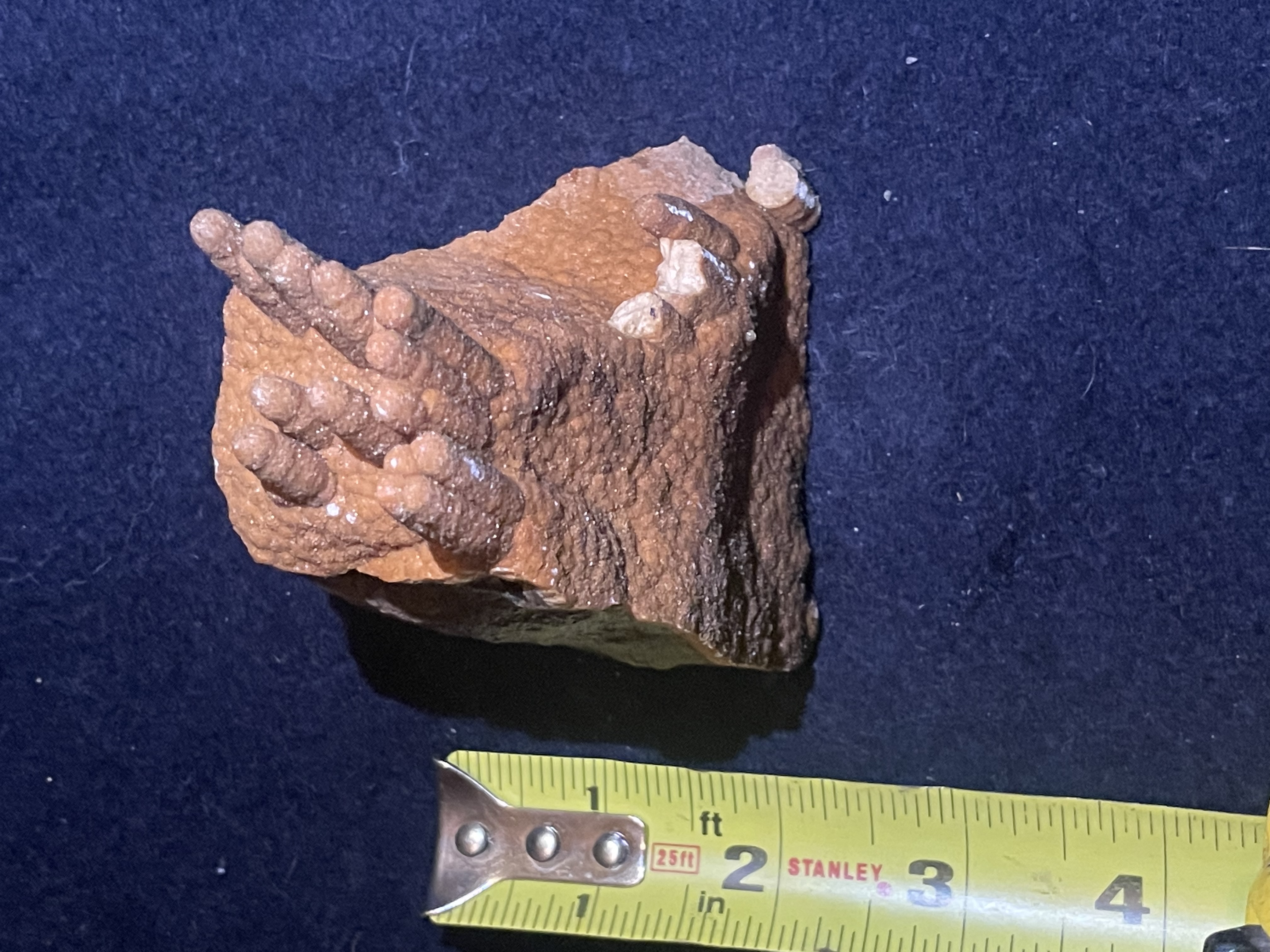 24B - Orange Calcite Stalactite