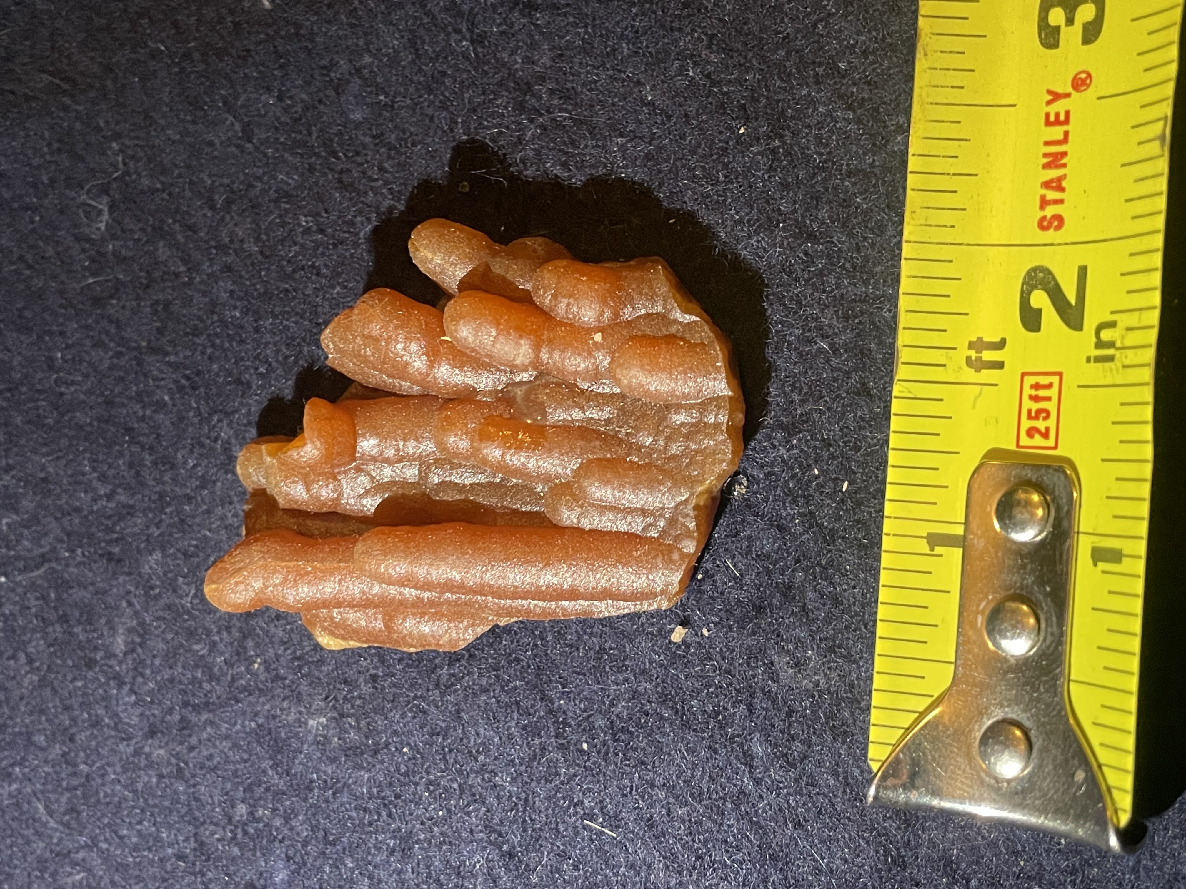 16A - Red Calcite Stalactite