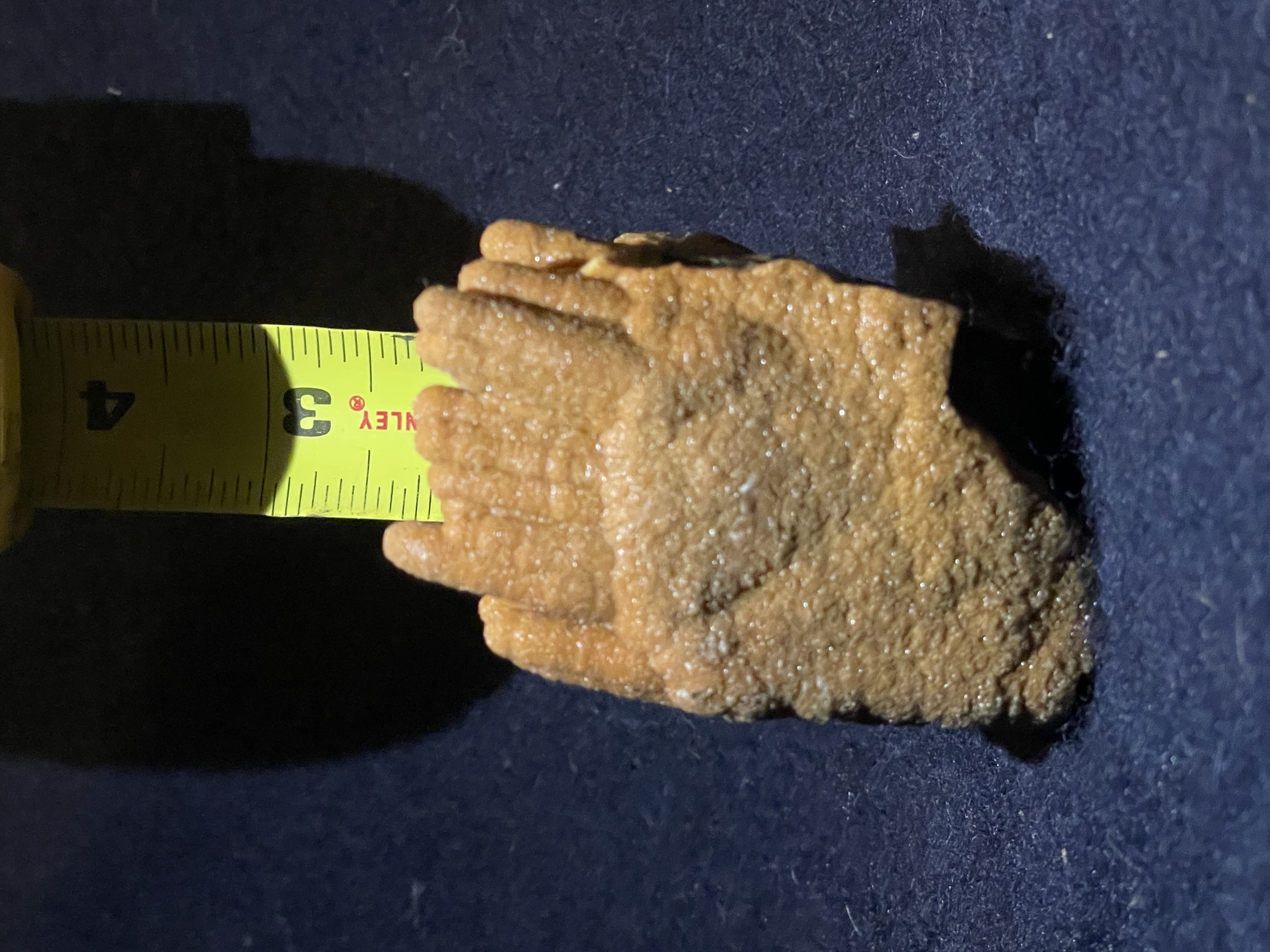 11B - Orange Calcite Stalactite