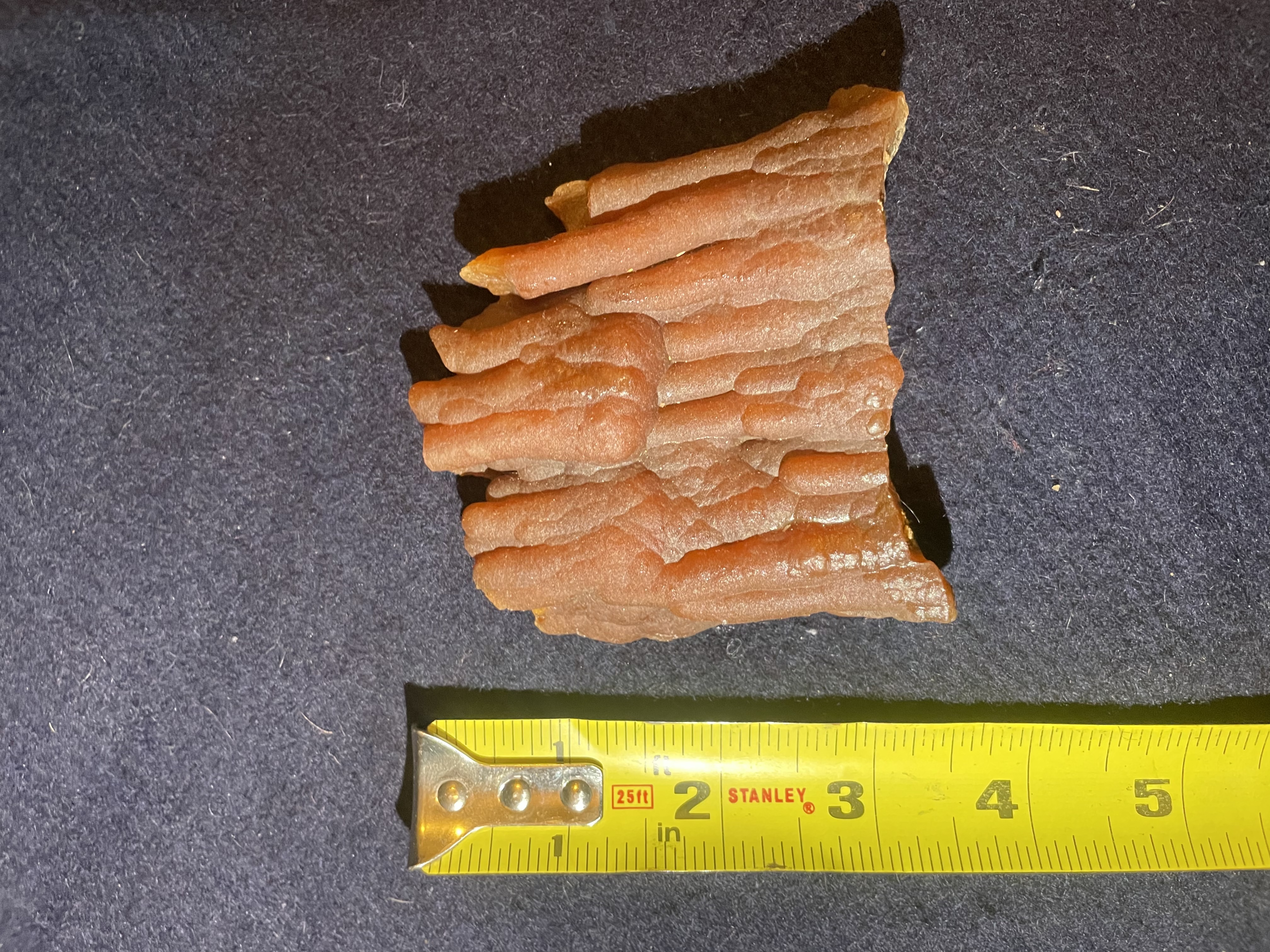 11A - Red Calcite Stalactite