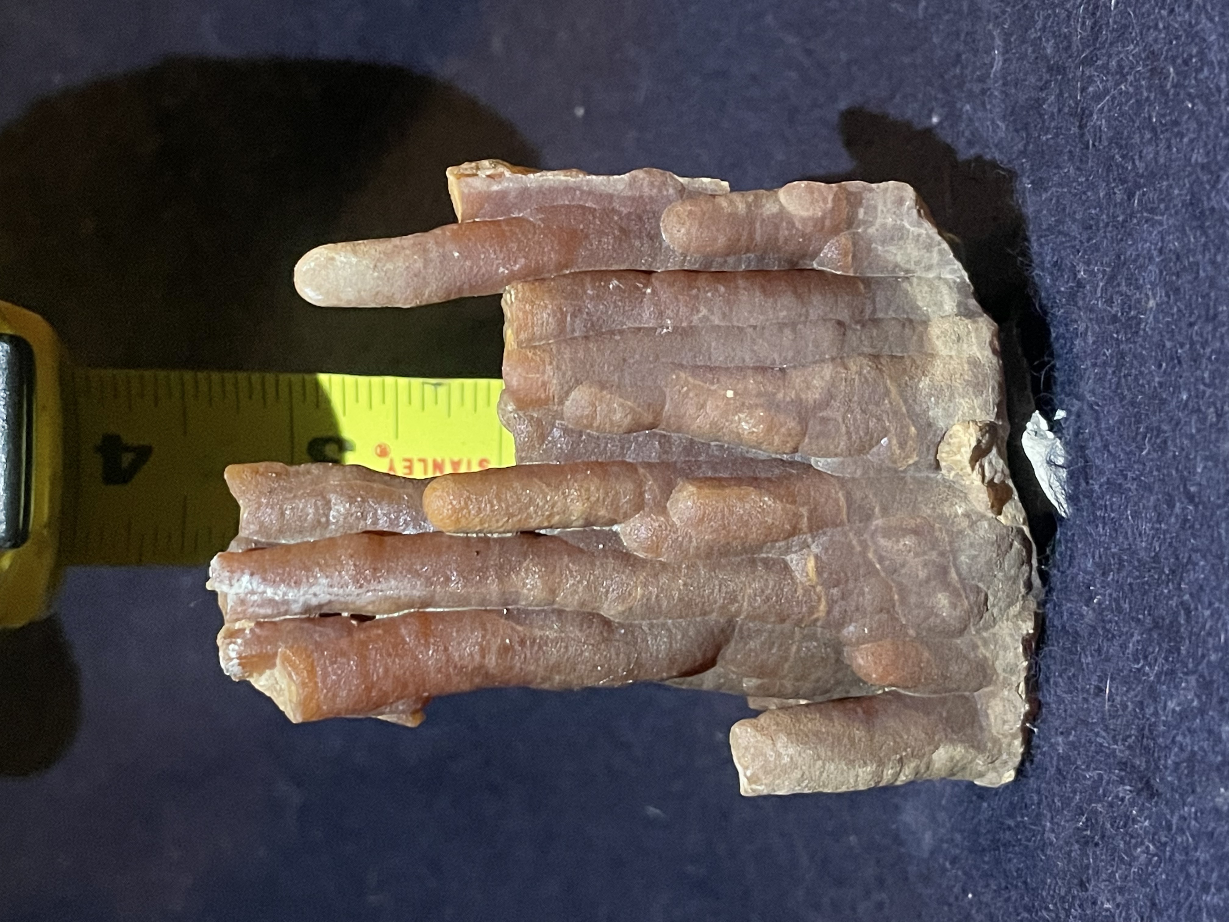 24A - Red Calcite Stalactite