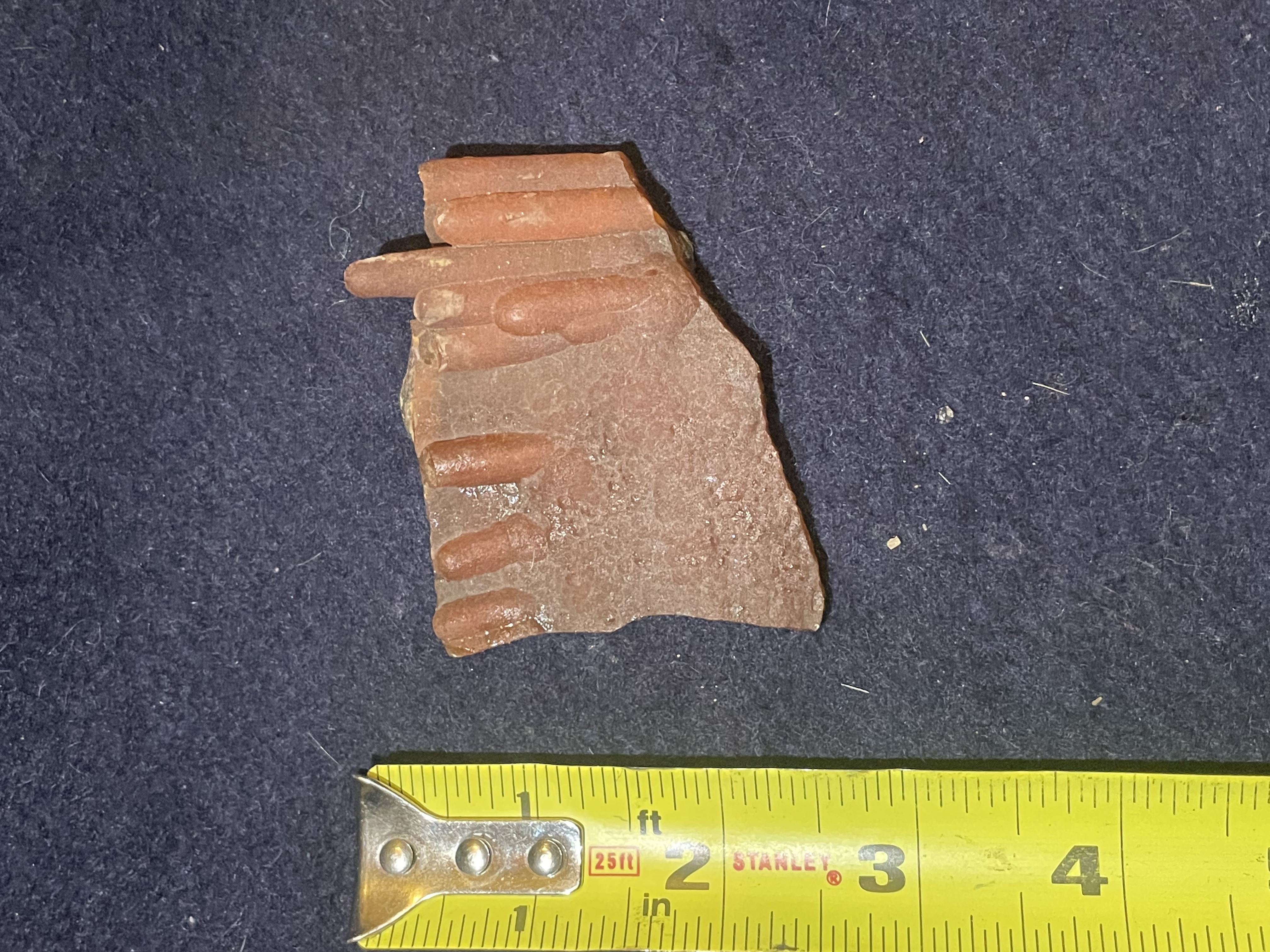 15A - Red Calcite Stalactite