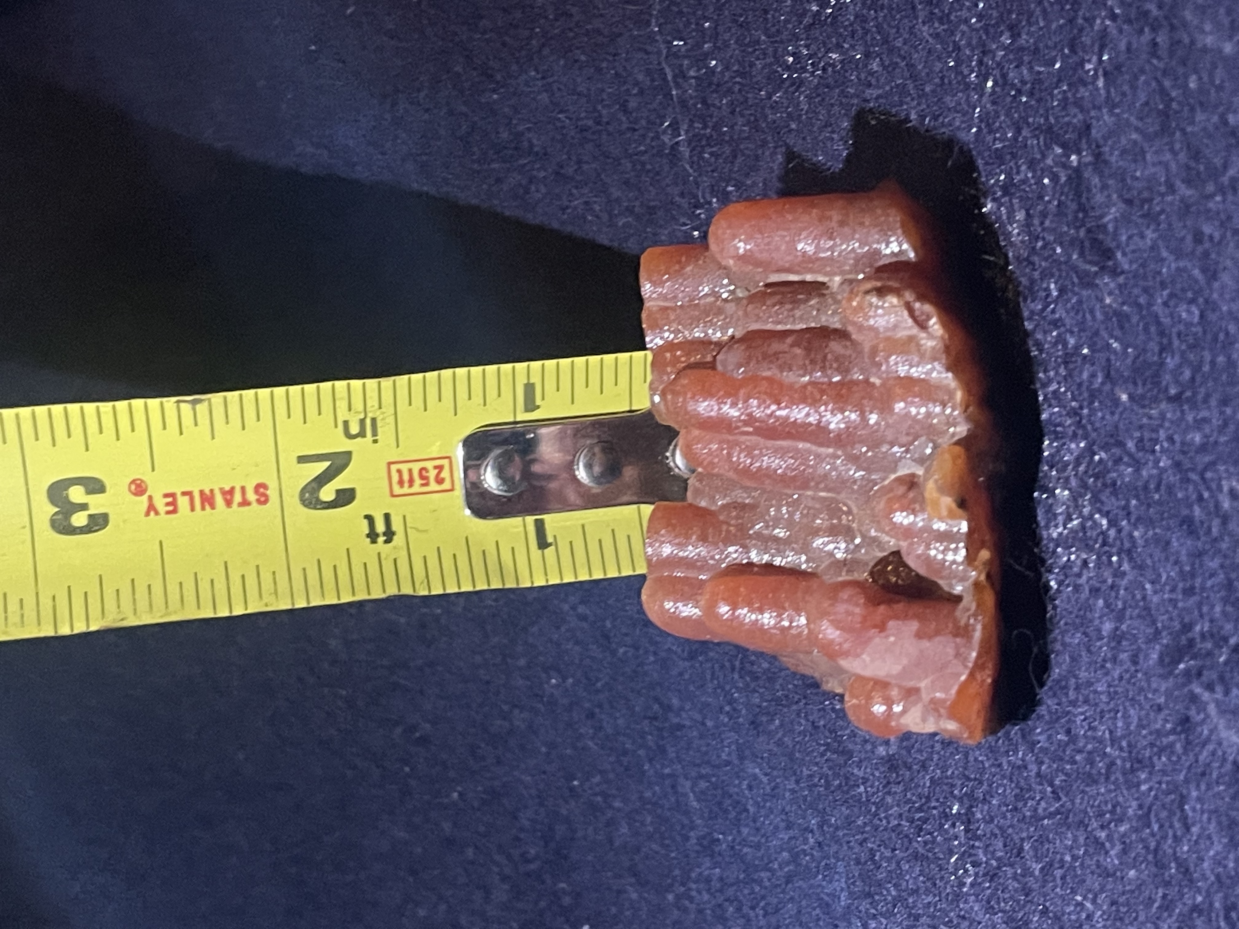 21A - Red Calcite Stalactite