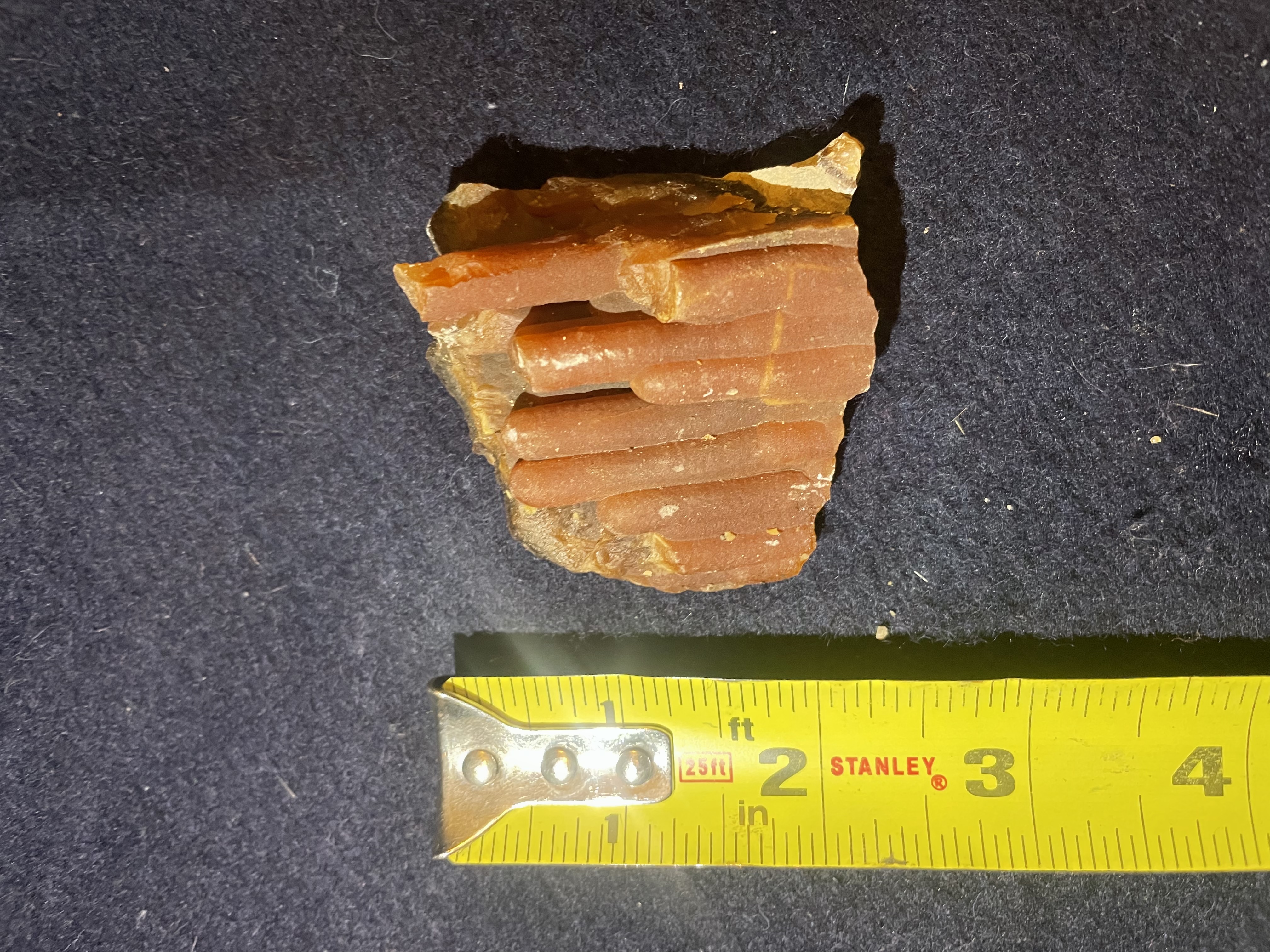 14A - Red Calcite Stalactite