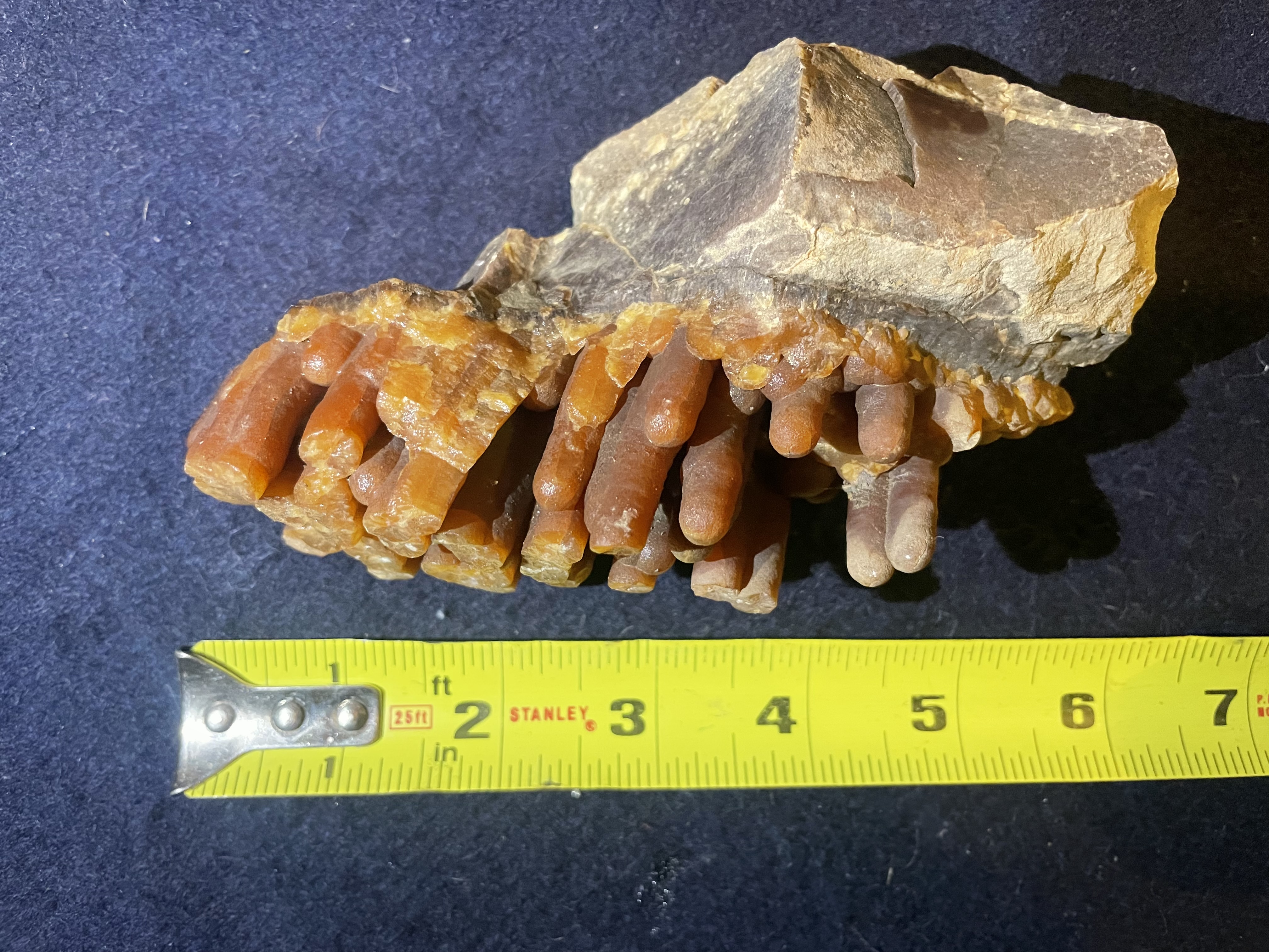 23A - Red Calcite Stalactite