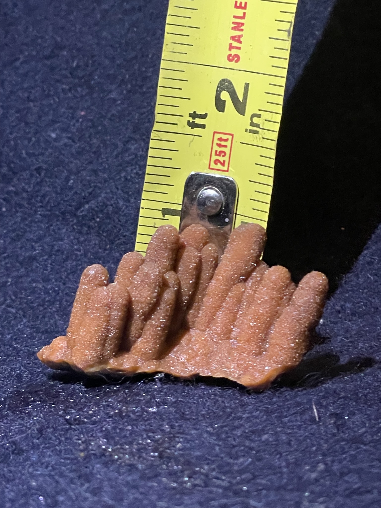 4B - Orange Calcite Stalactite