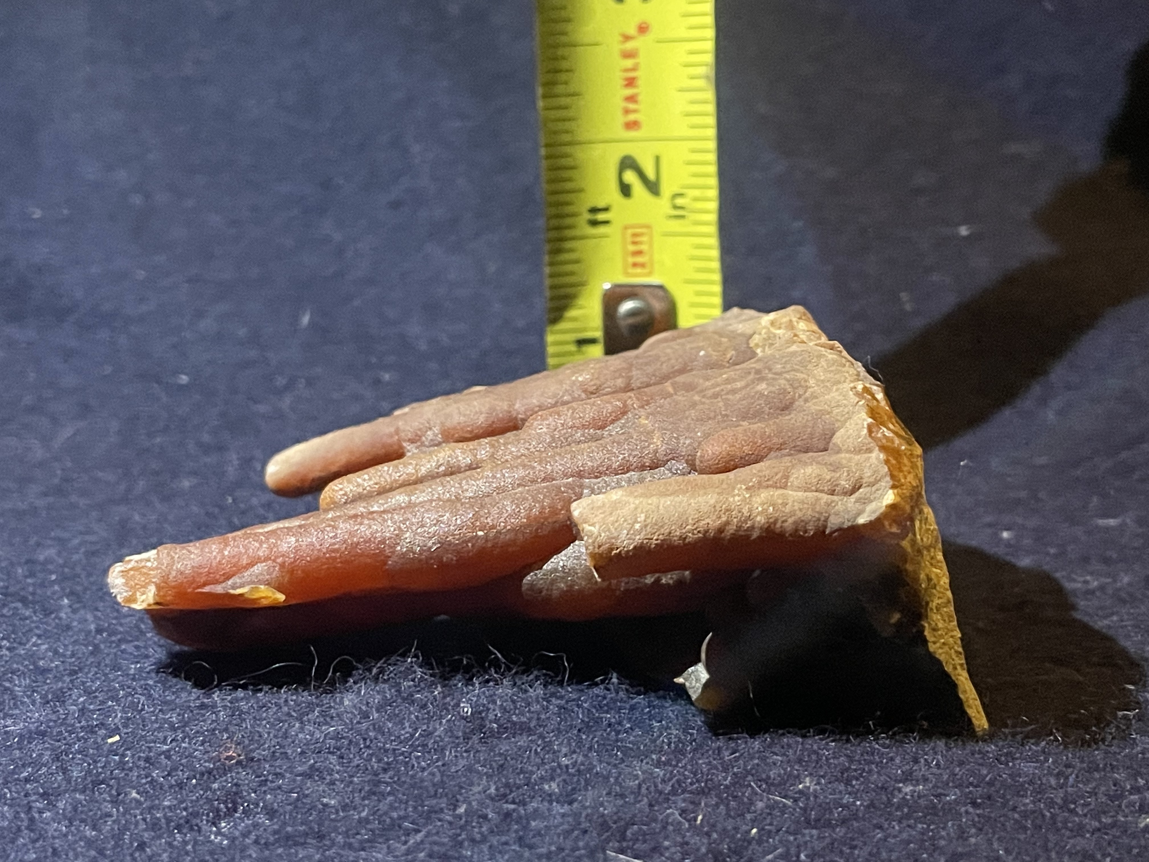 24A - Red Calcite Stalactite