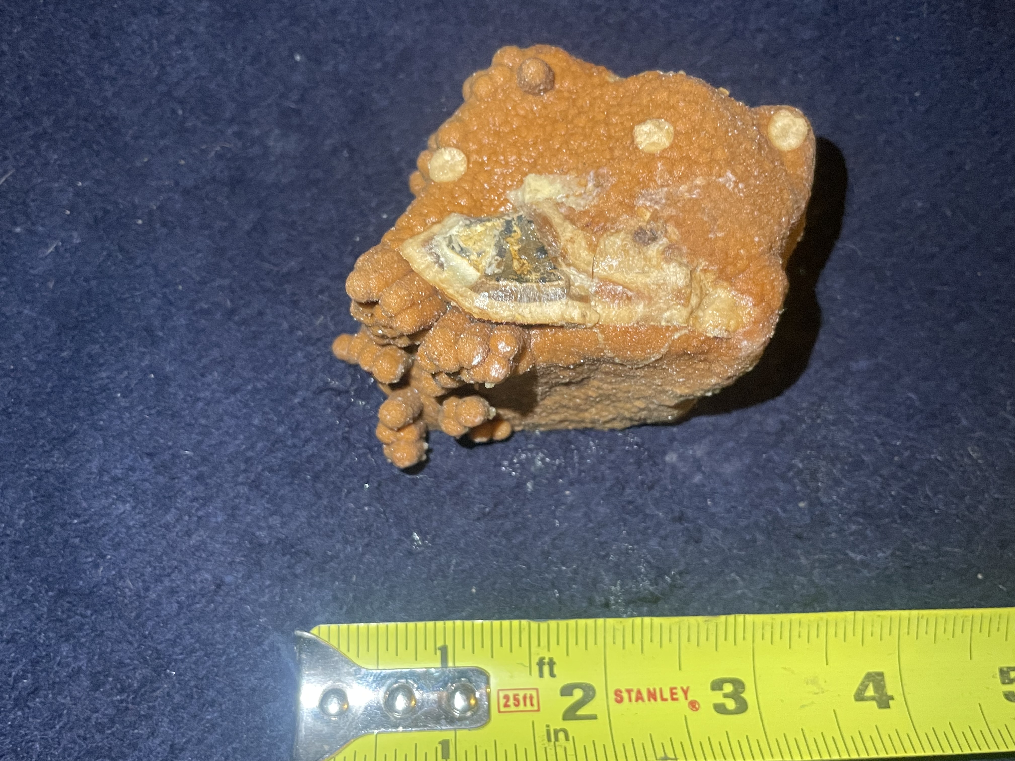 30B - Orange Calcite Stalactite