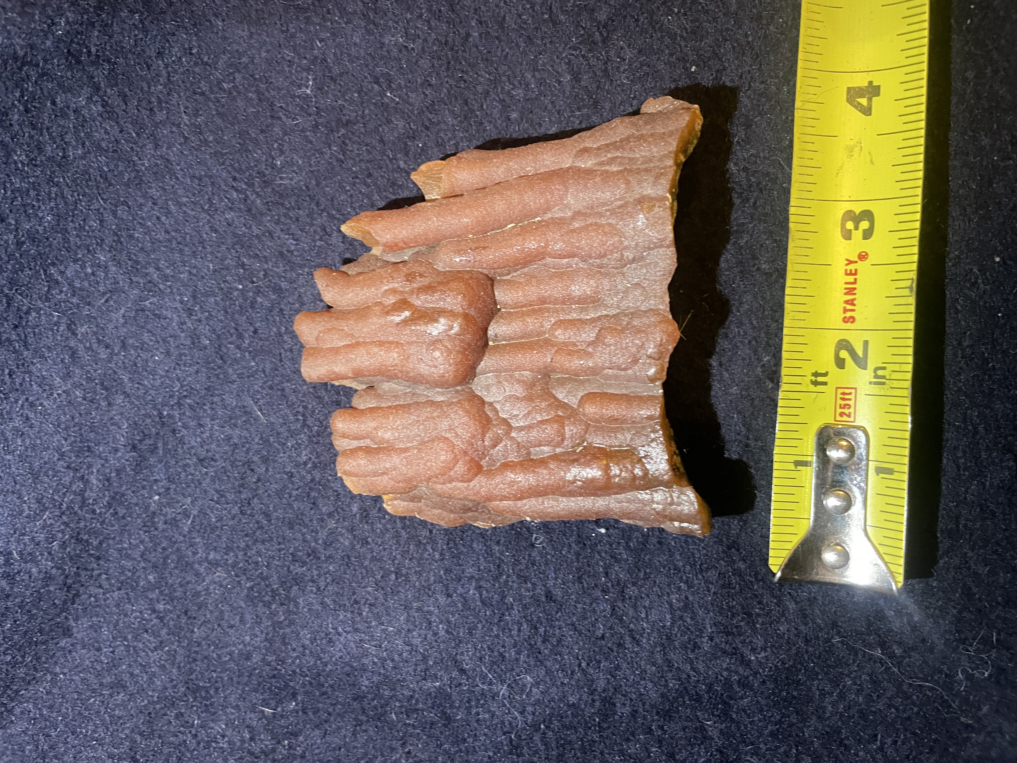 11A - Red Calcite Stalactite