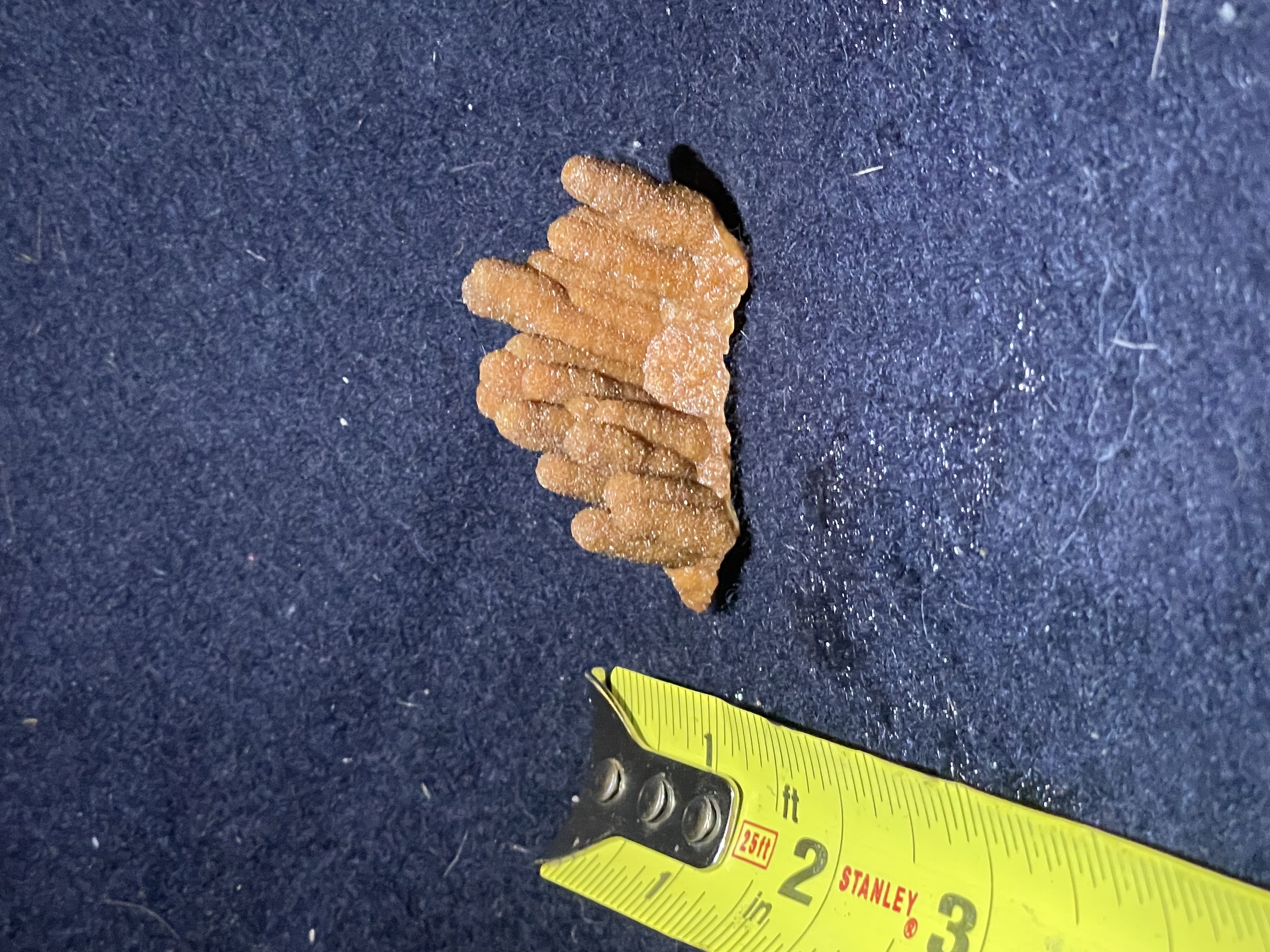 4B - Orange Calcite Stalactite