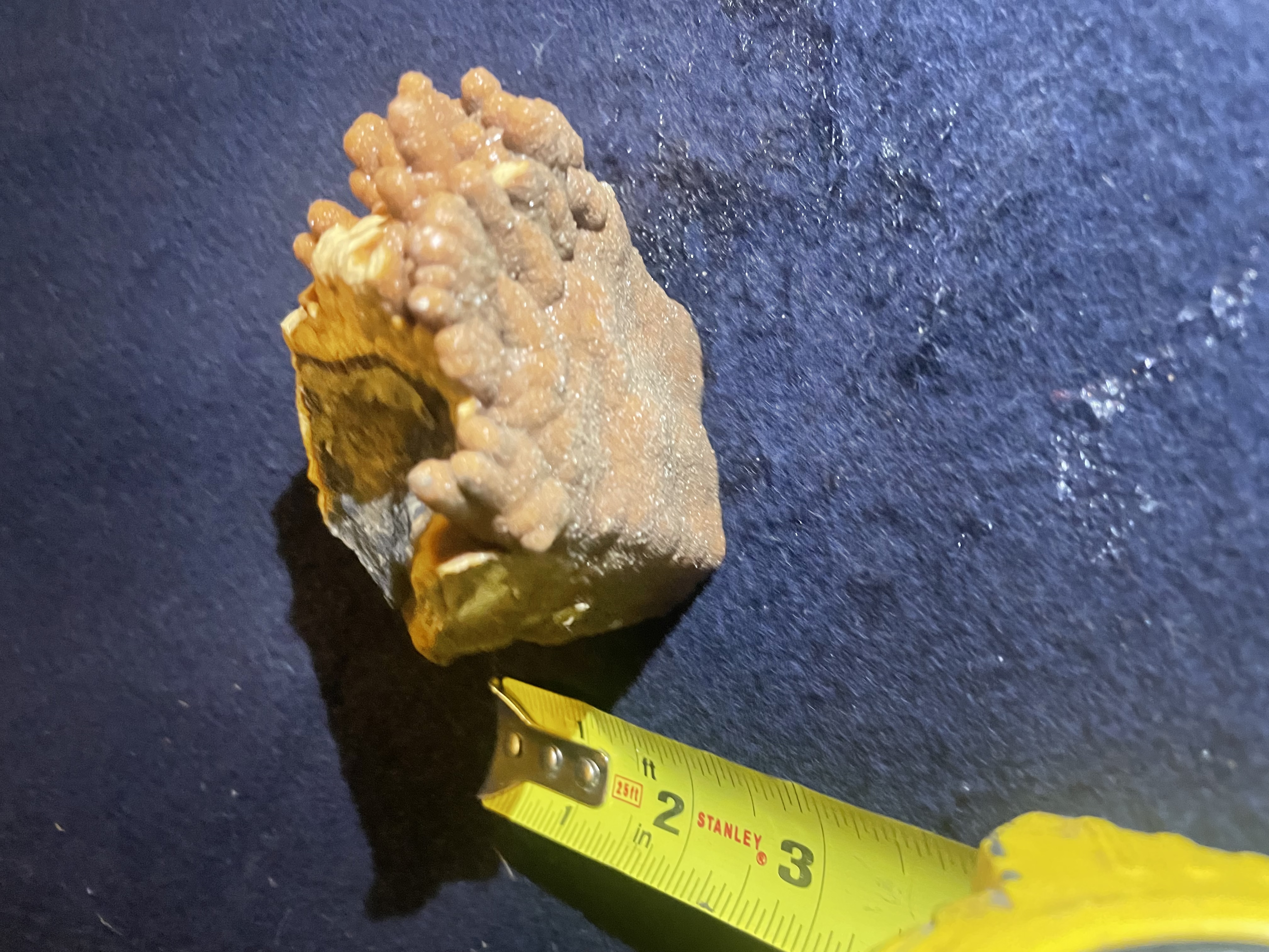 28B - Orange Calcite Stalactite