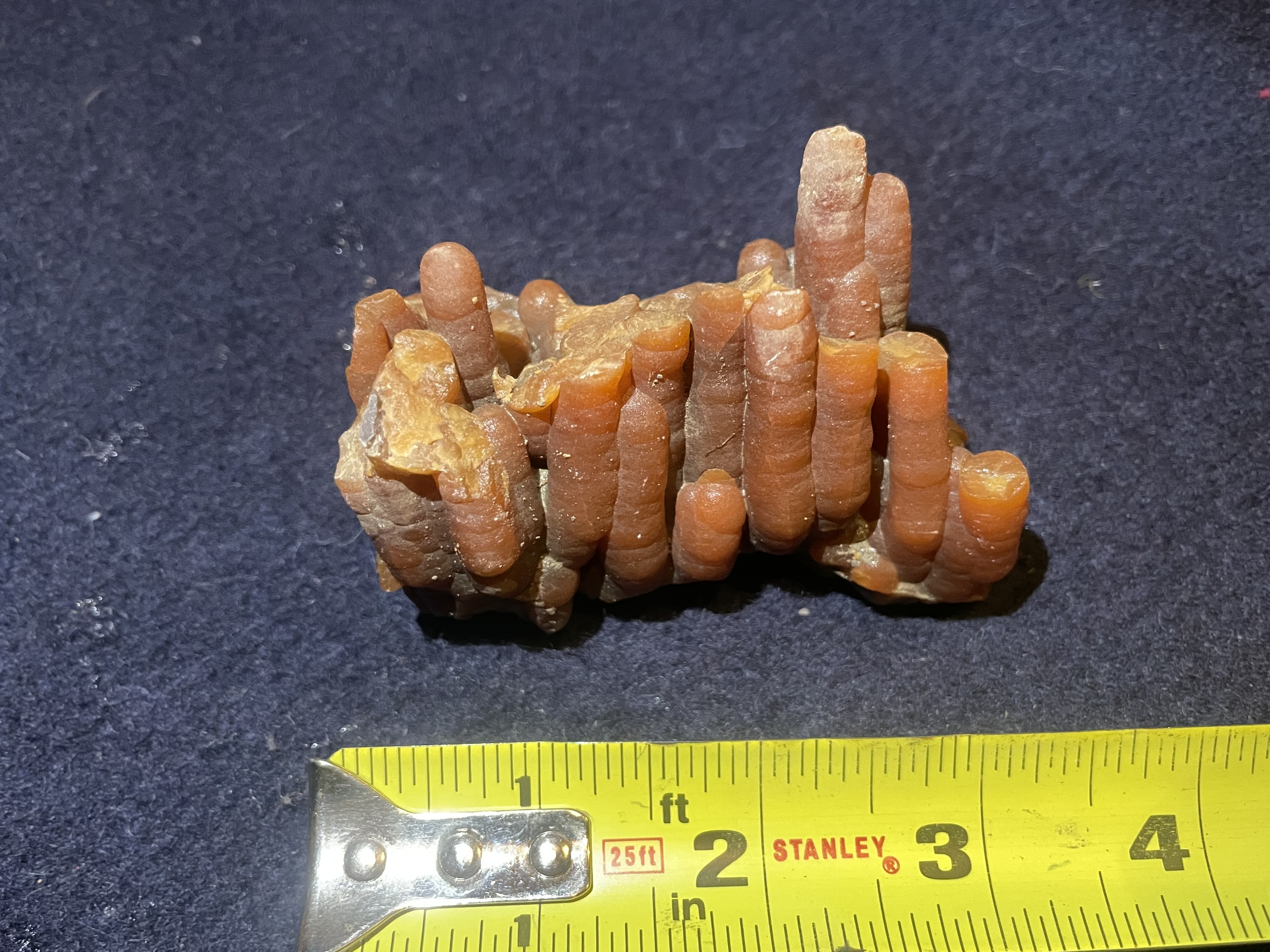 7A - Red Calcite Stalactite