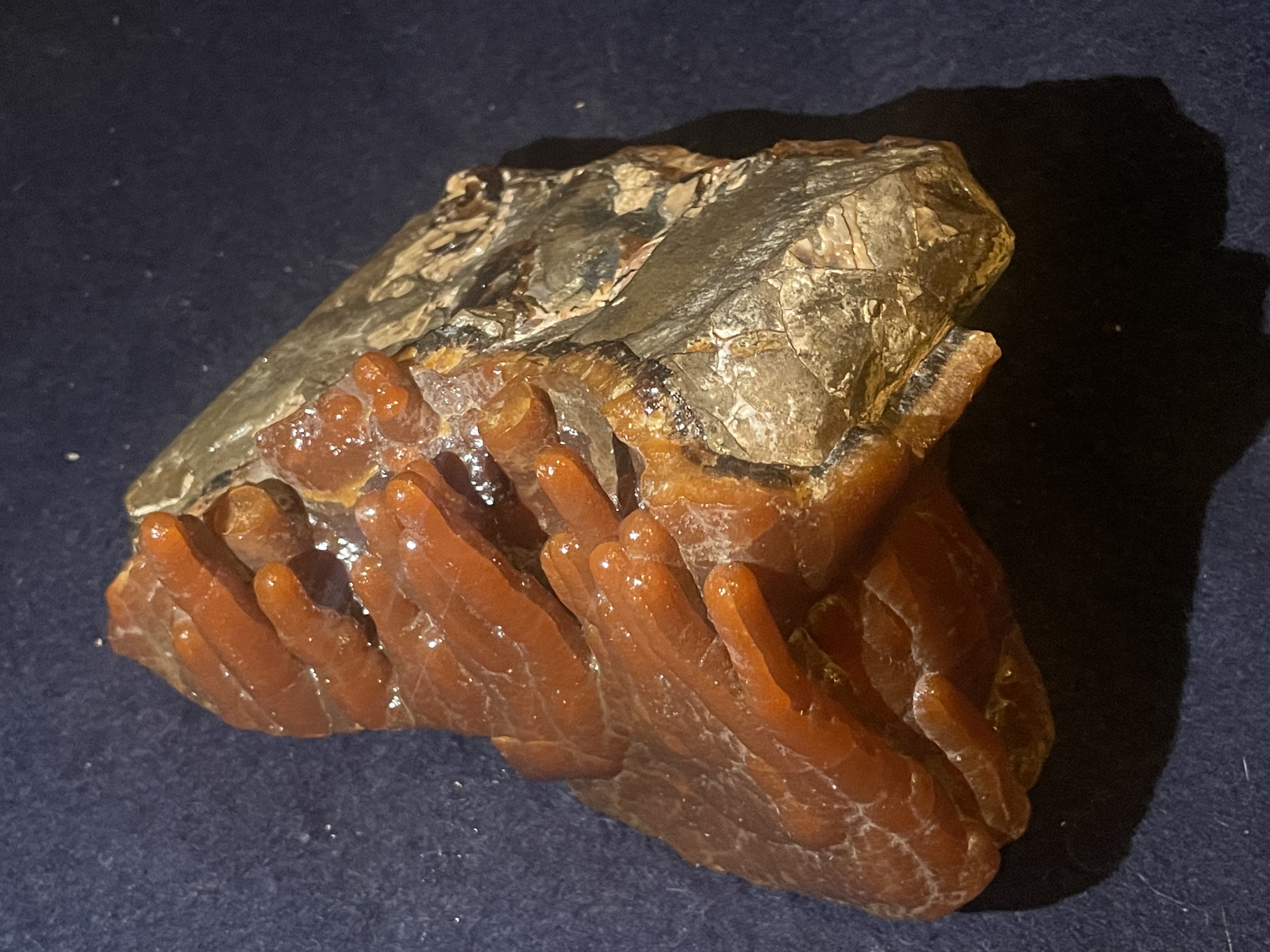 8A - Red Calcite Stalactite