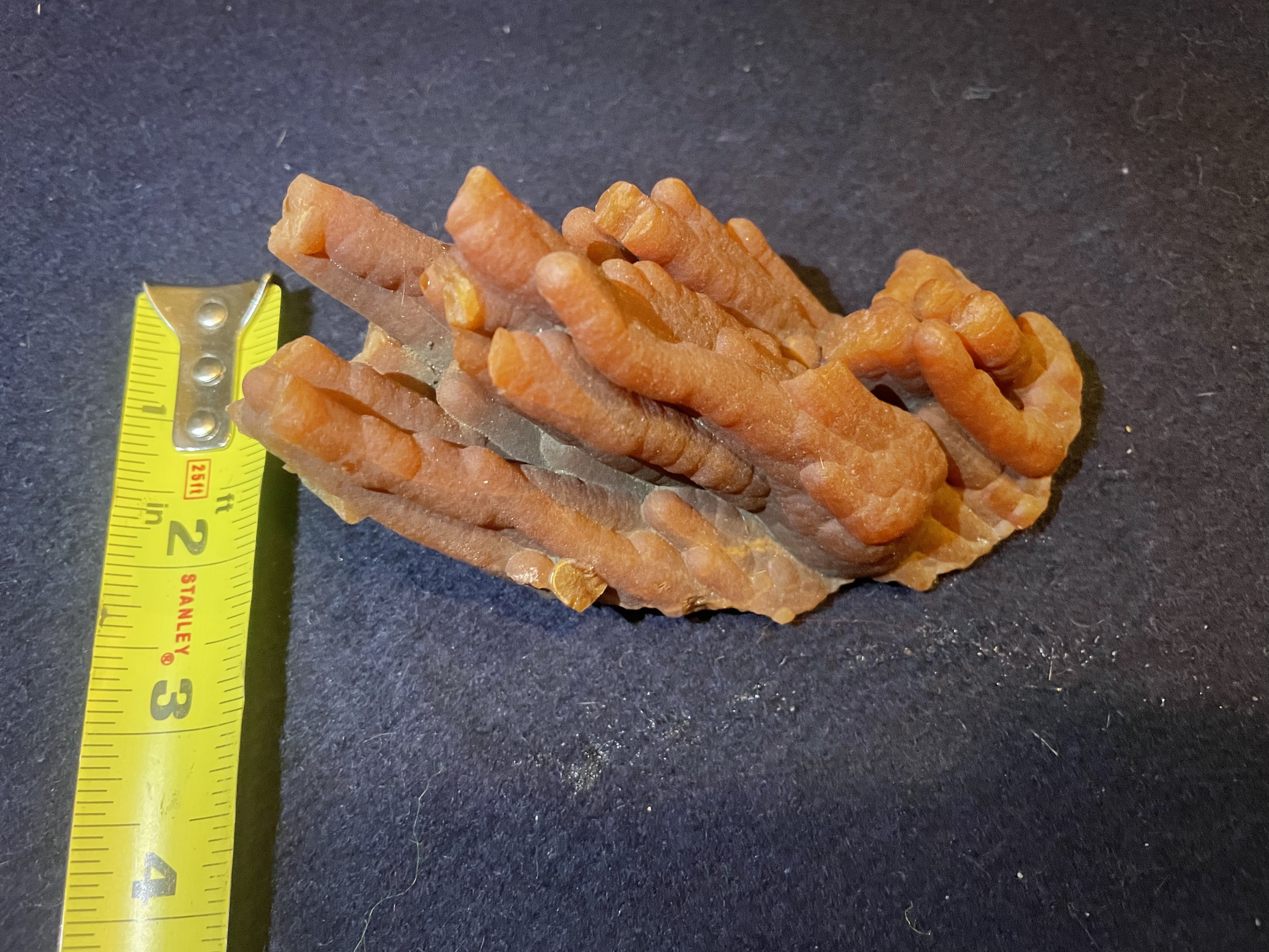 4A - Red Calcite Stalactite