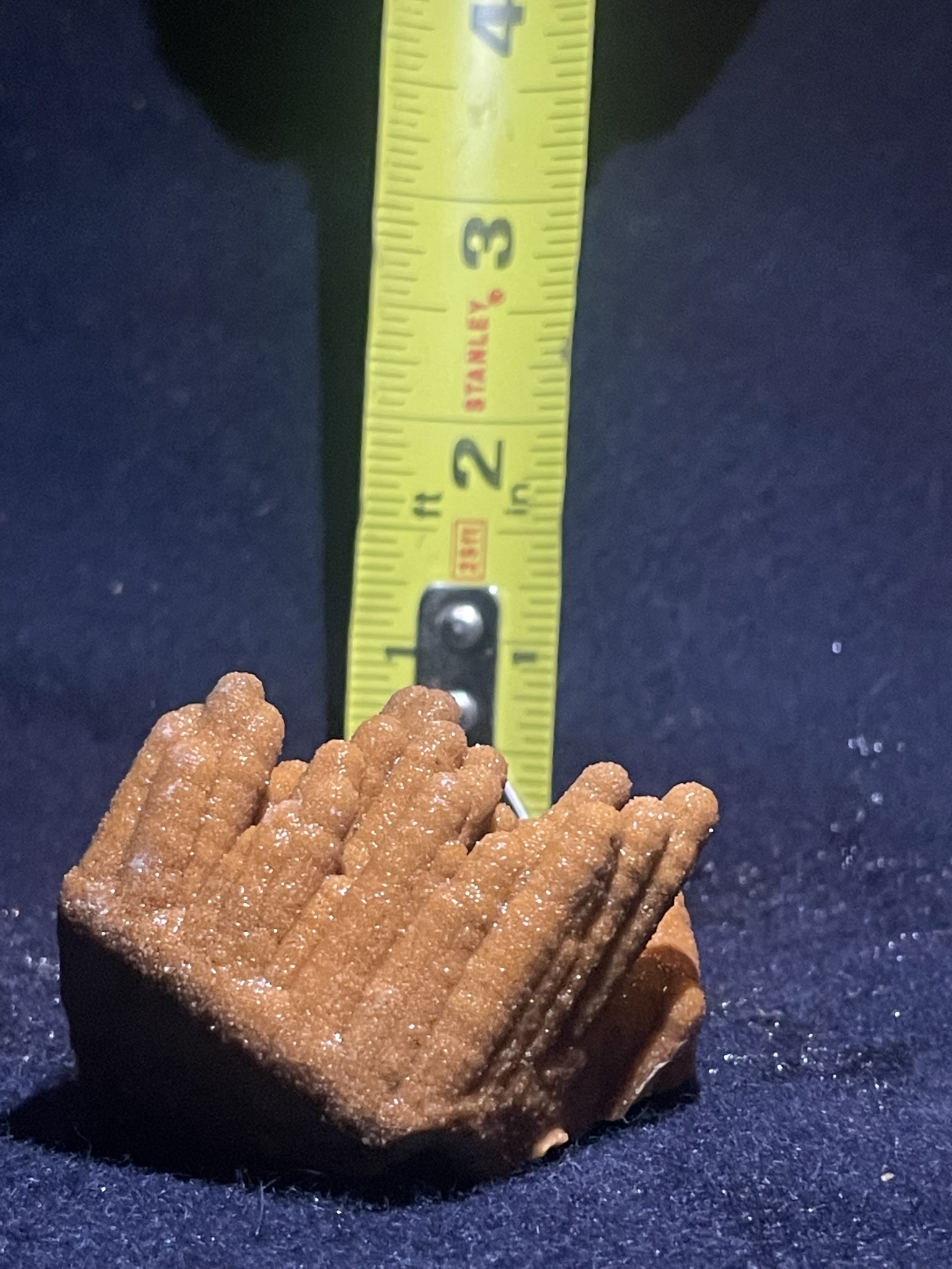 8B - Orange Calcite Stalactite