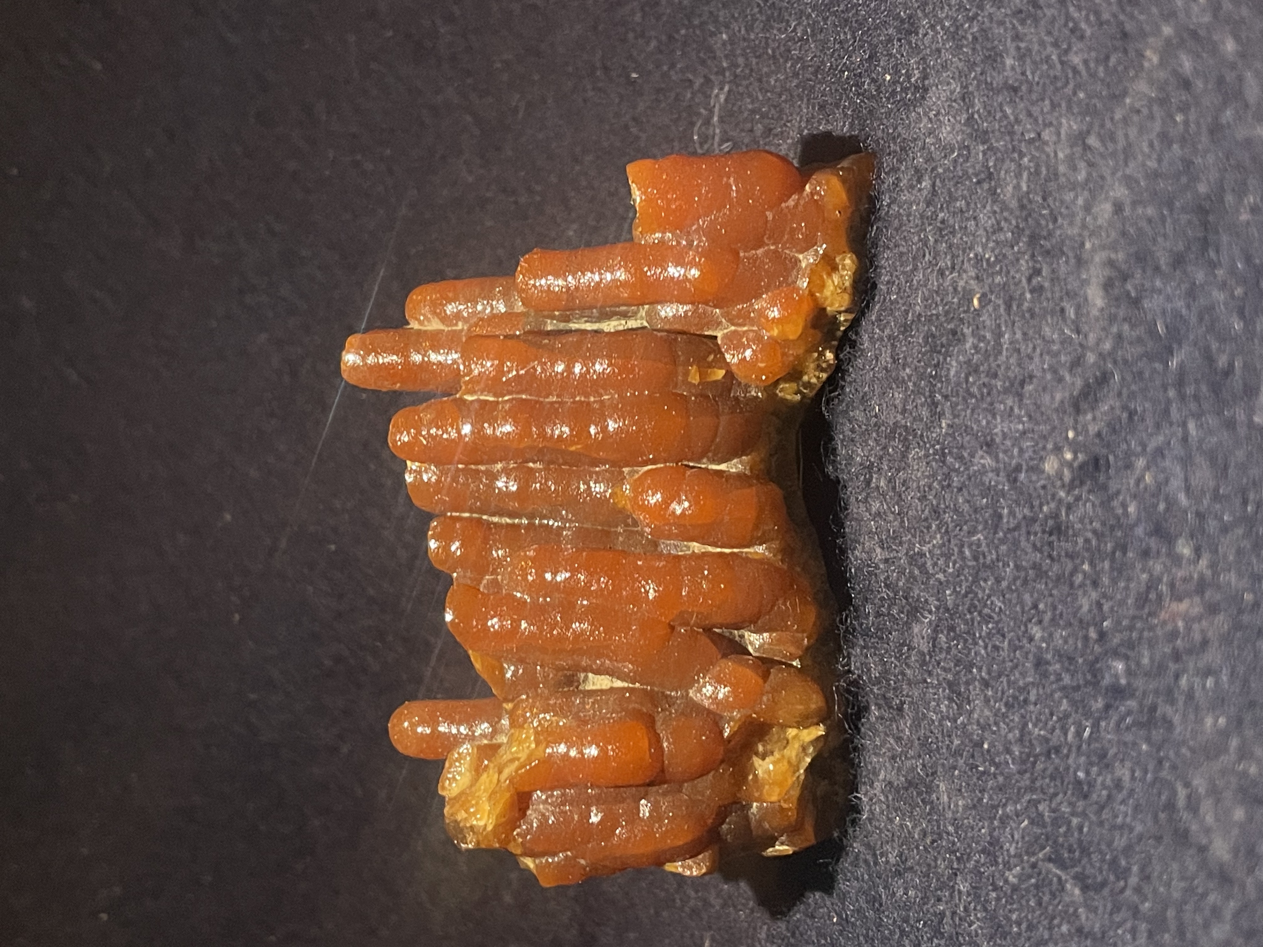 7A - Red Calcite Stalactite